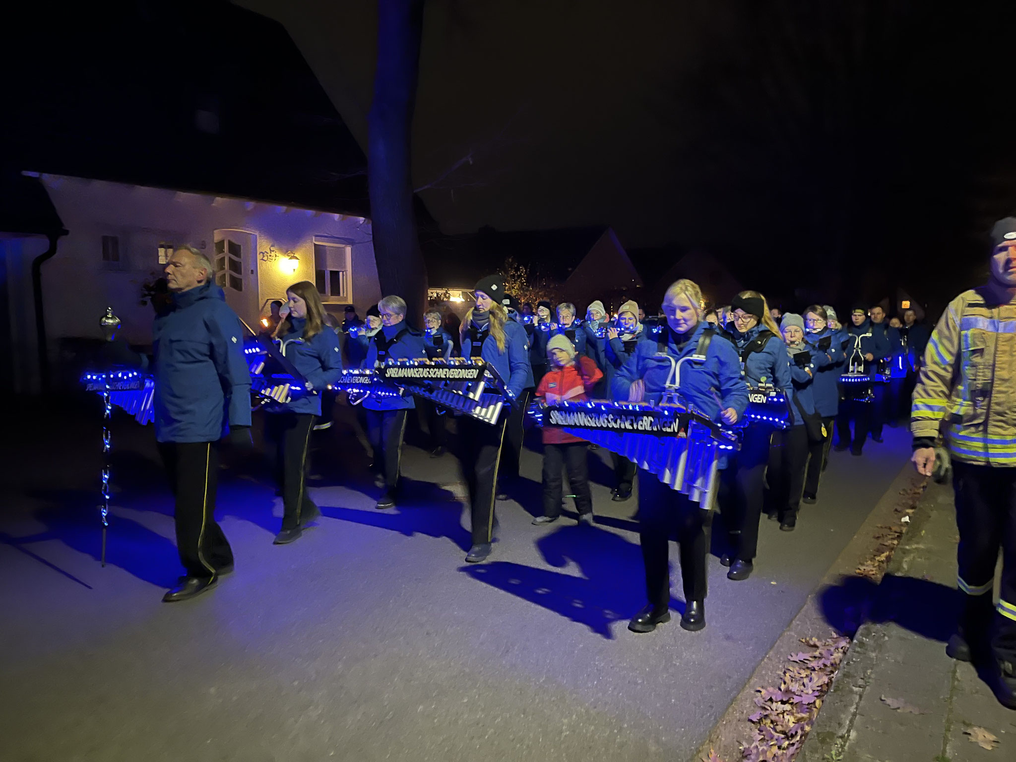 Laternenumzug Feuerwehr Schneverdingen