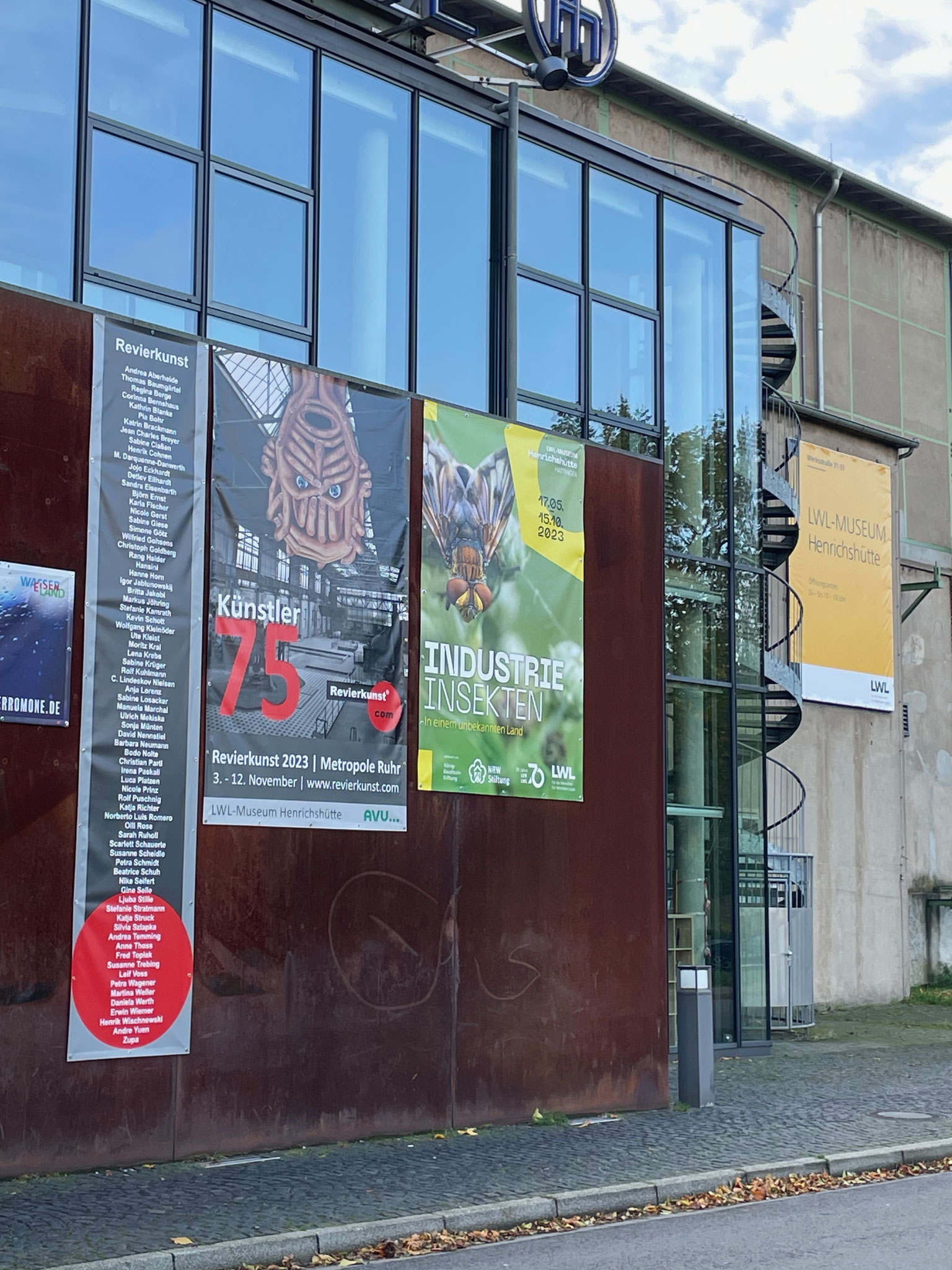 2023: Gastkünstler bei der "Revierkunst" im LWL-Industriemuseum Hattingen