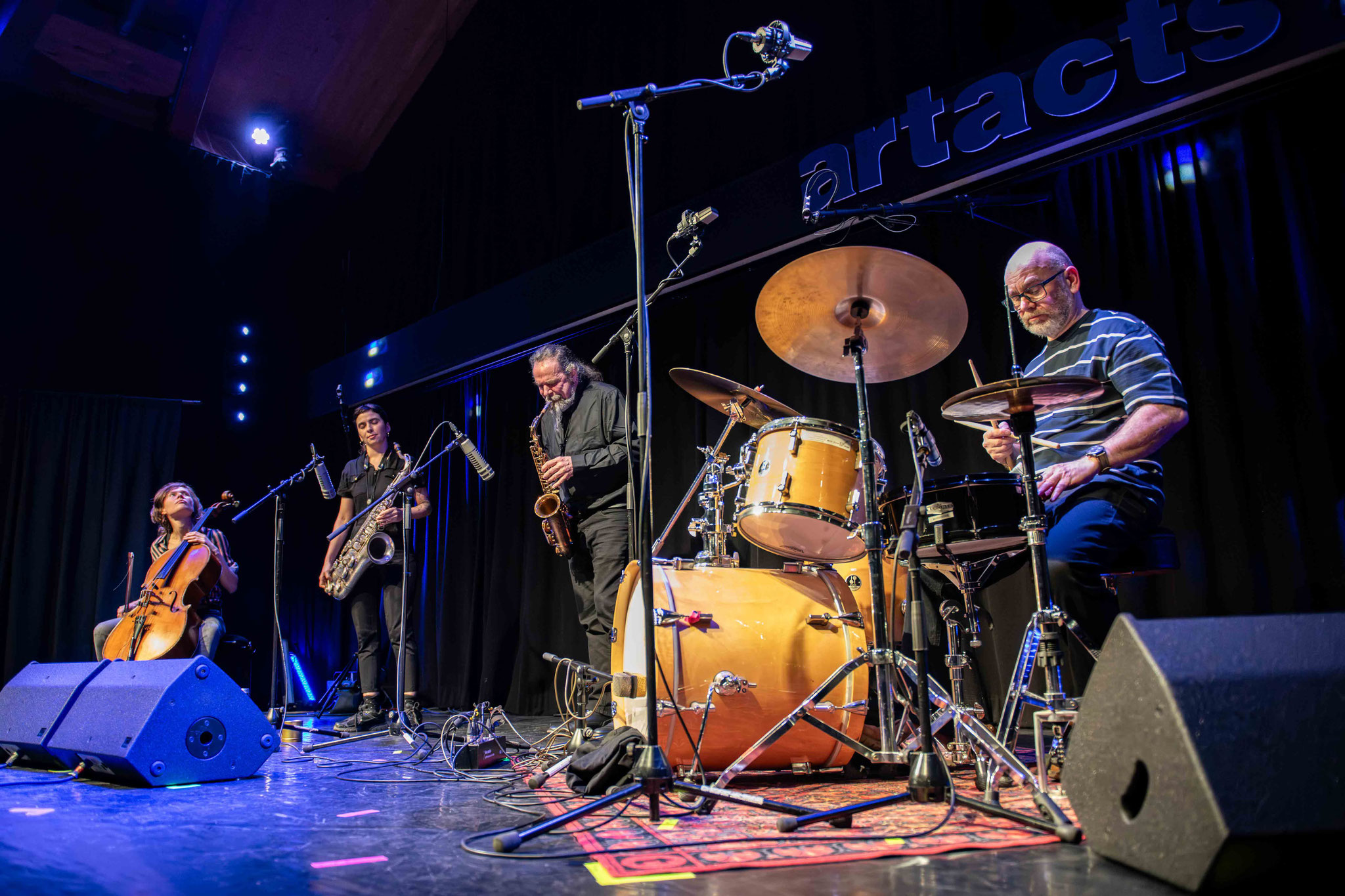 Artacts Festival 2026 J.Bilat, C.Nebbia, H.P.Hiby, P.Hession © Dawid Laskowski