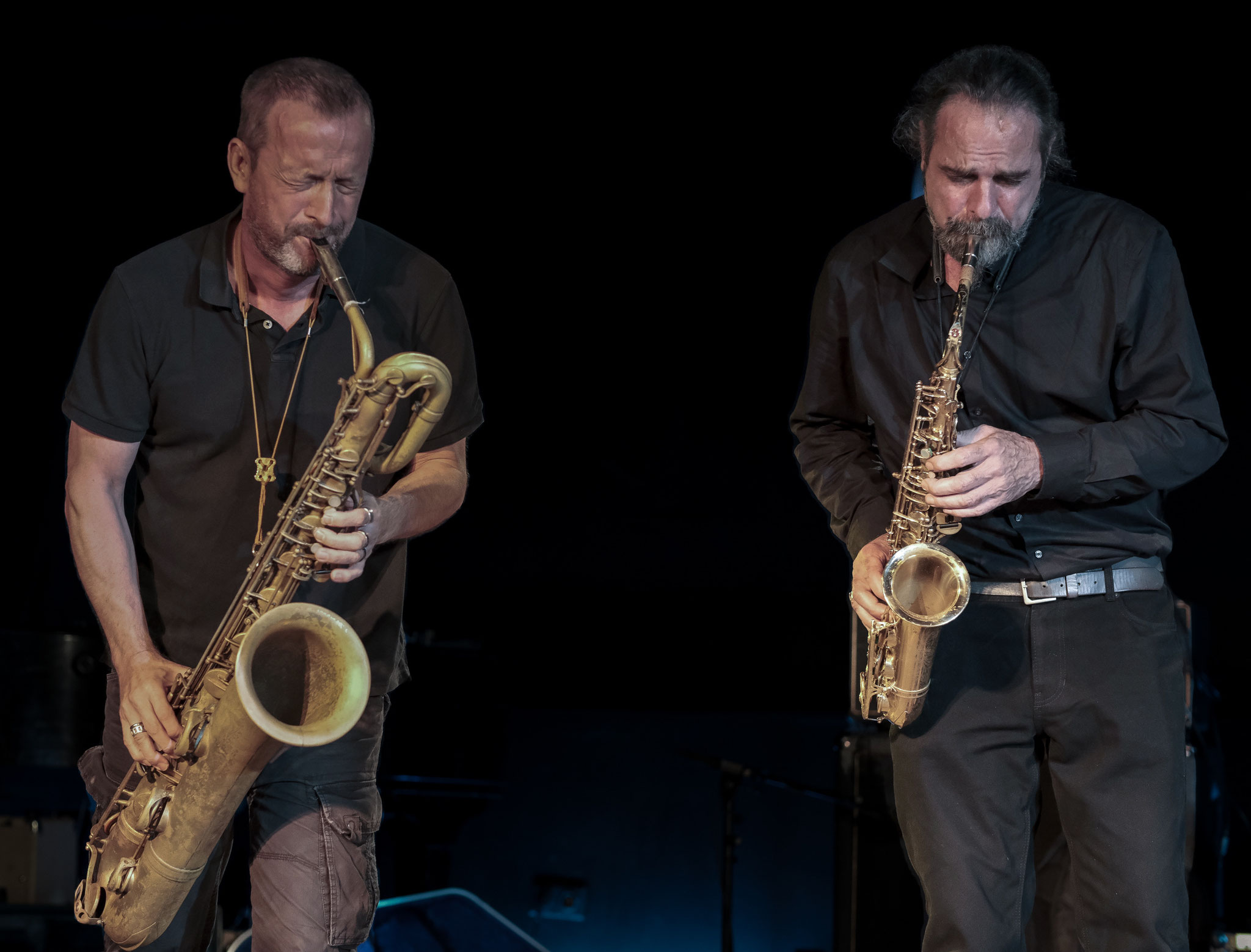 BRÖtz 80! Festival   H.P.Hiby, M.Gustafsson,   © Elmar Petzold