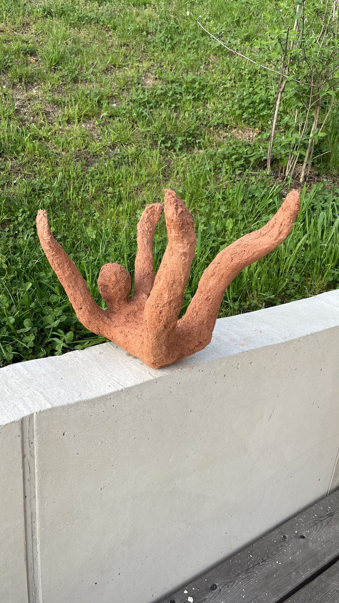 Die Fallende - Bronze - 81cm