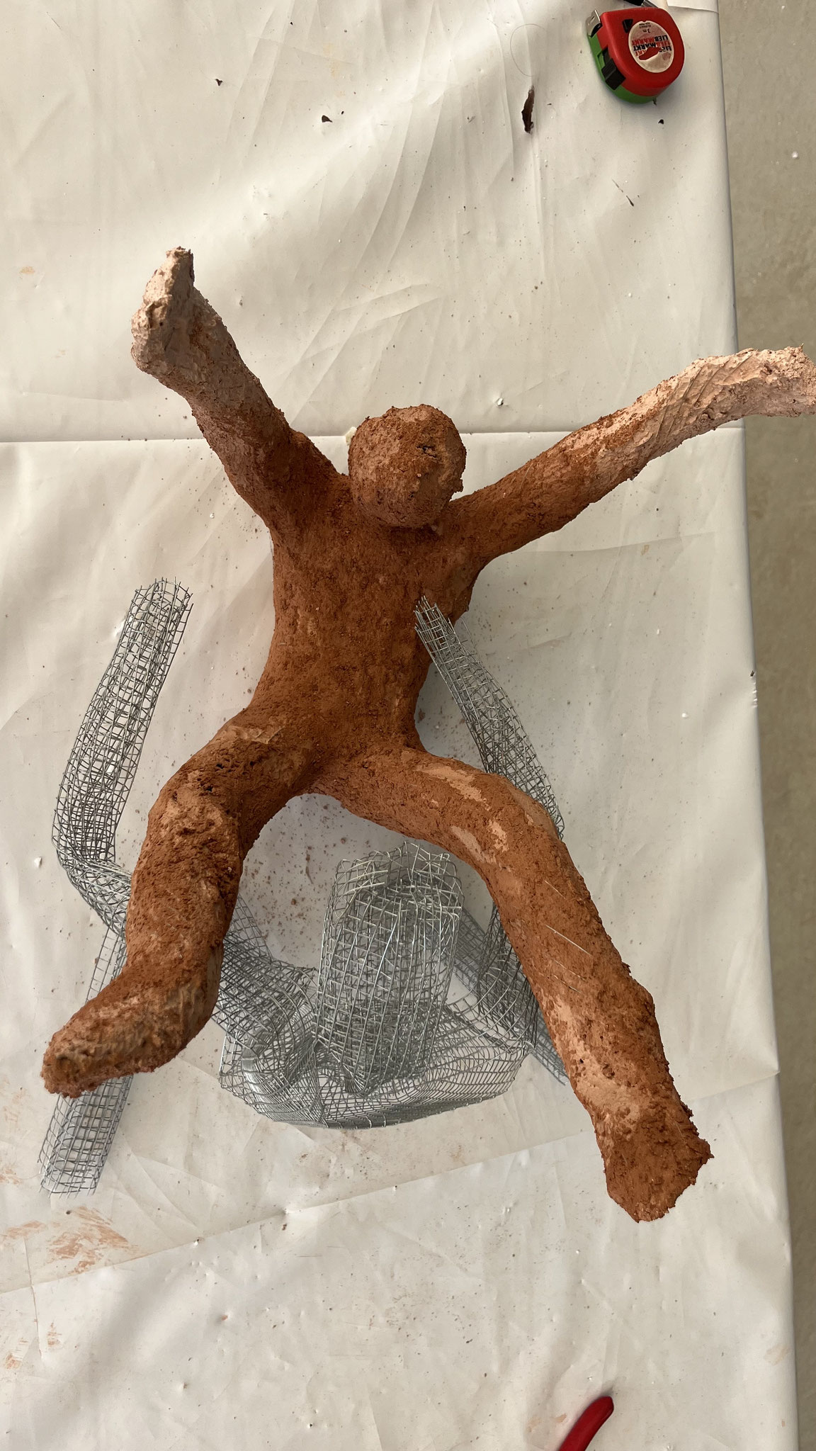 Die Fallende - Bronze - 81cm