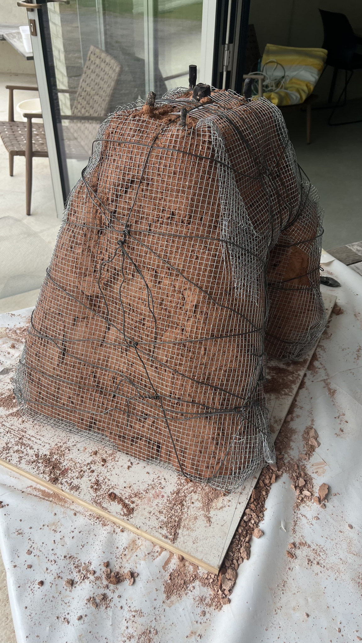 Die Fallende - Bronze - 81cm
