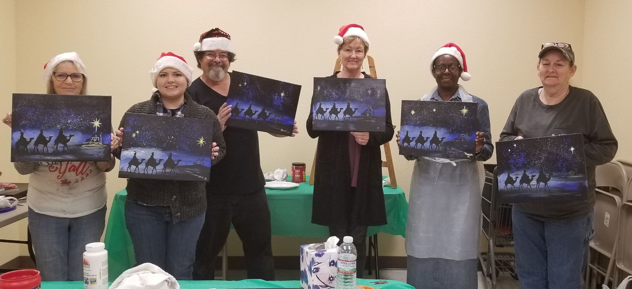 3 Wise Men Hobby Lobby Paint Party