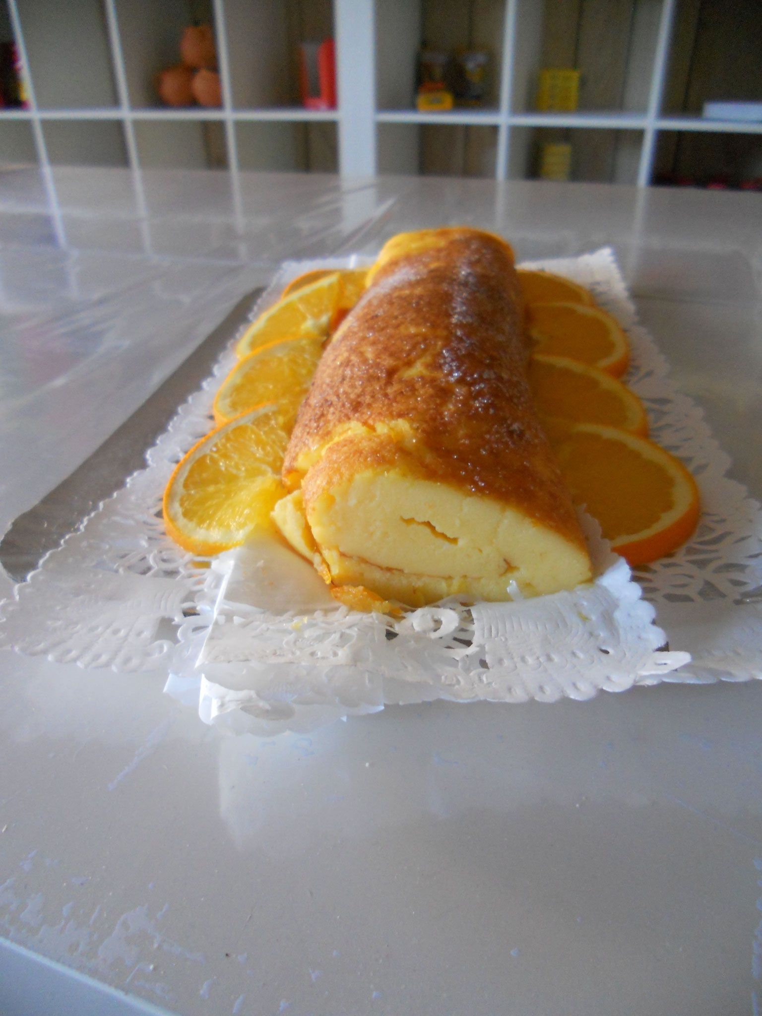 Torta de Laranja - Roulé à l'Orange (fait maison)