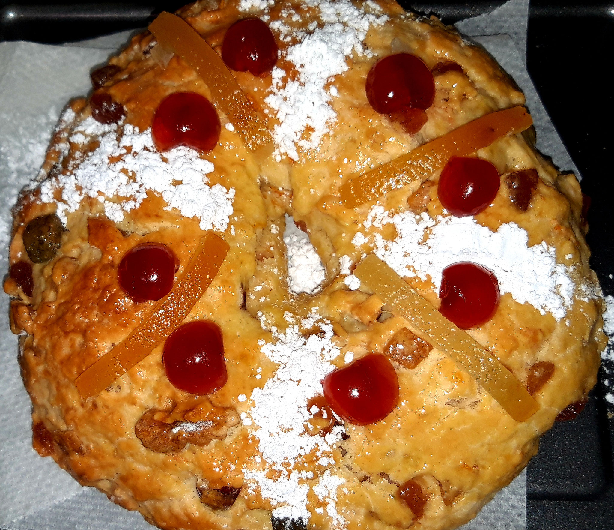 Bolo Rei - Gâteau des Rois (fait maison)