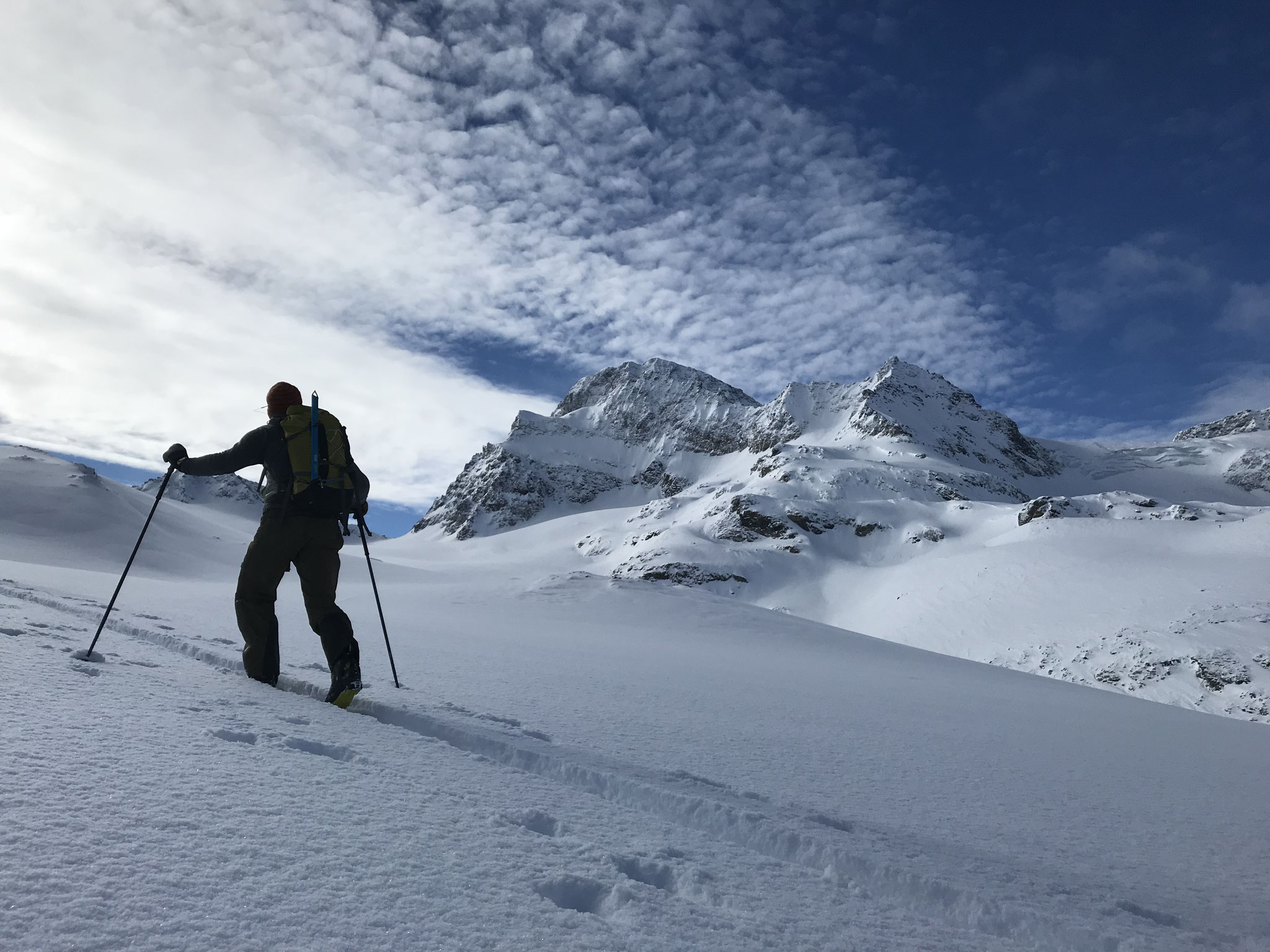 Am Vermuntgletscher 