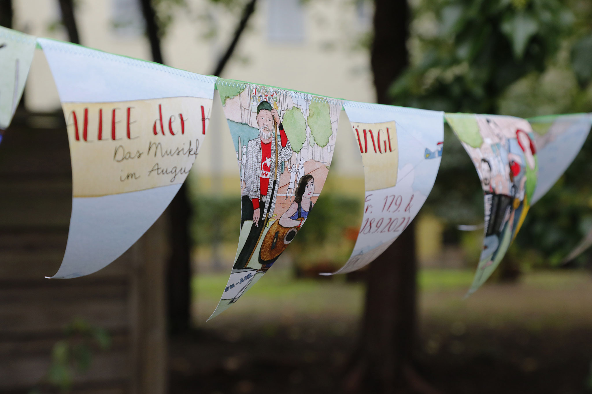 "Taranta Djus" im Klostergarten der Kath. Kirchengemeinde St. Rita, Foto: Antonia Richter (gatonia.de)