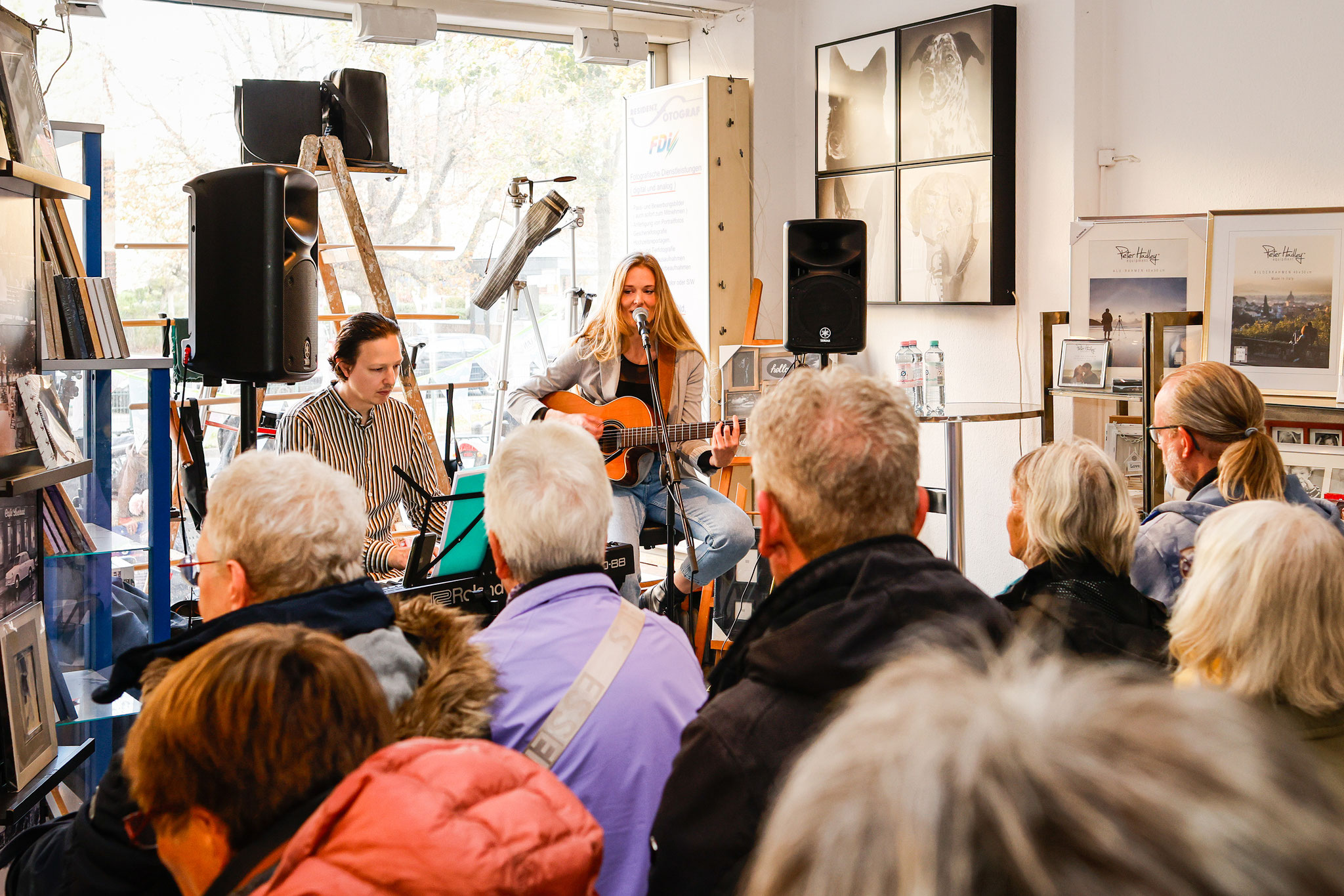 Isa Jansen im Residenz-Fotograf, Foto: Antonia Richter