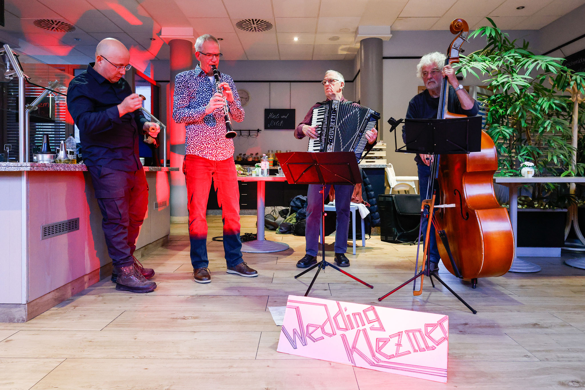 Wedding Klezmer im Hotel Ibis, Foto: Antonia Richter