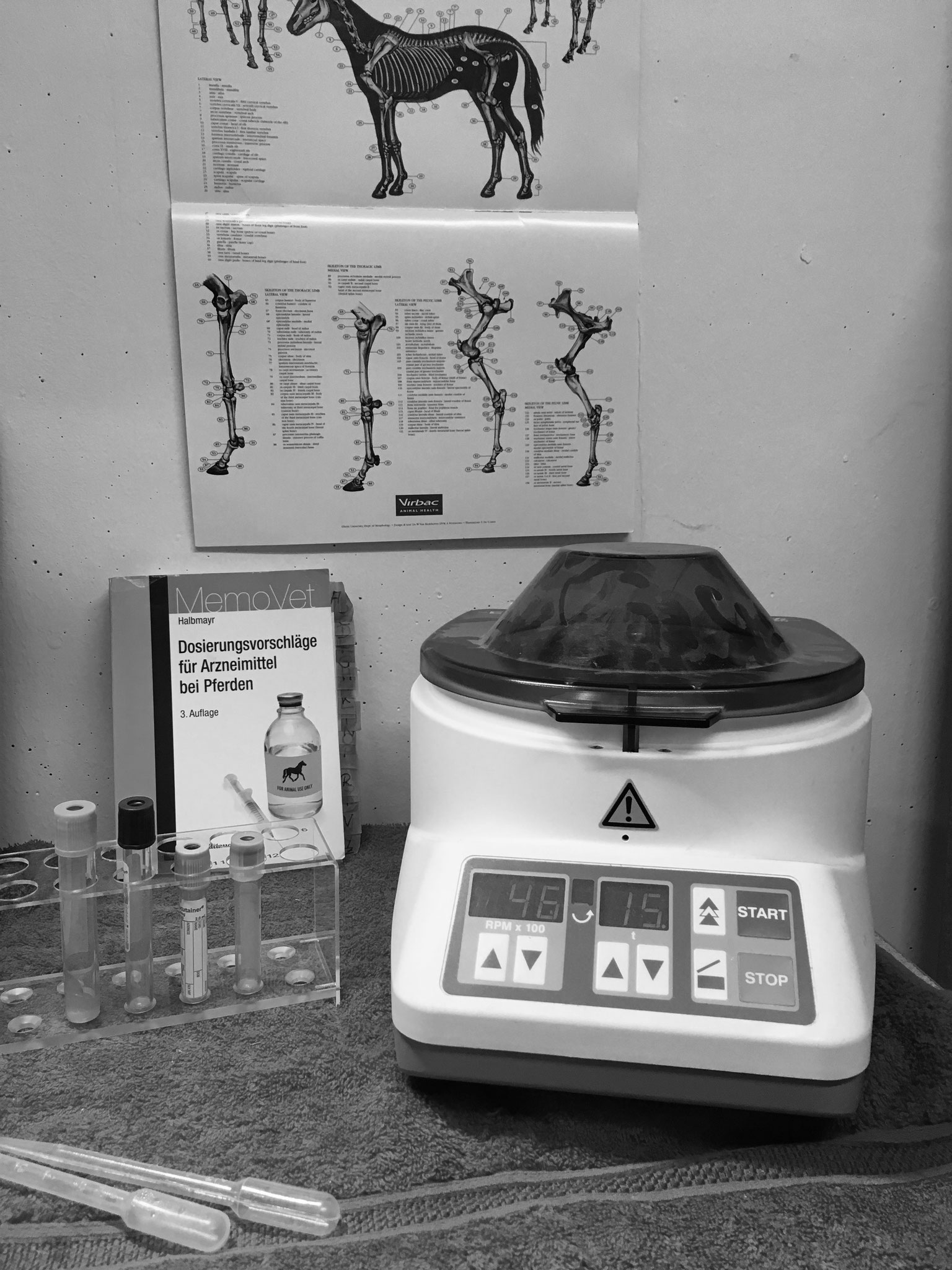 Zentrifuge für Laborproben