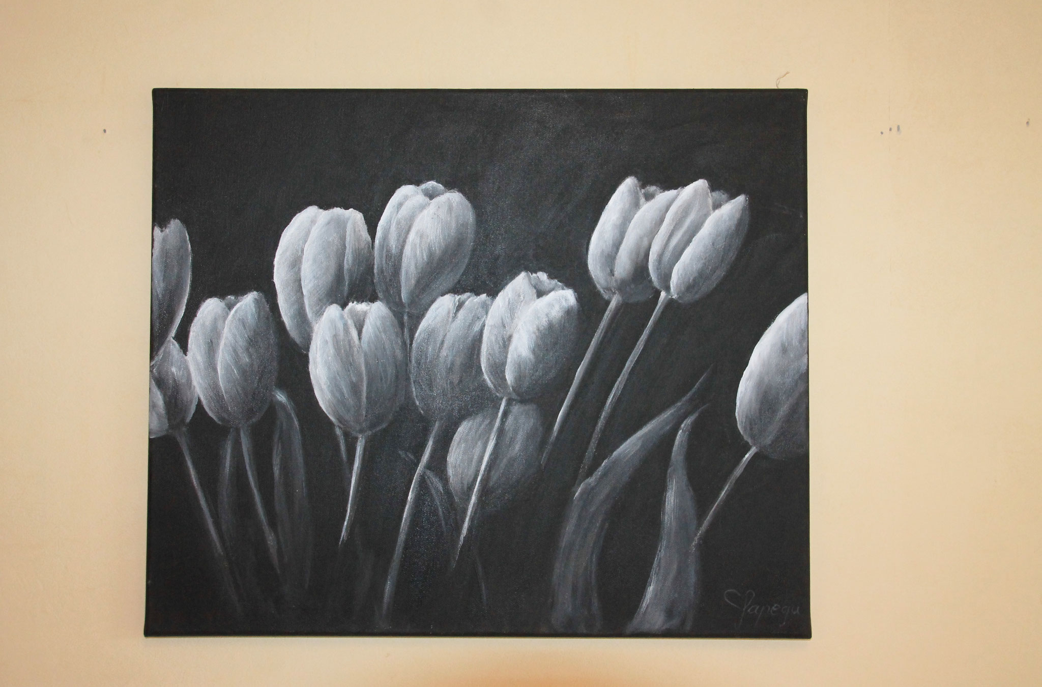 50 x 60 cm Acryl auf Leinwand
