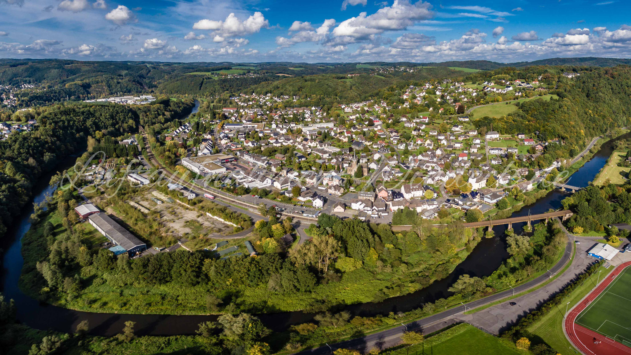 Rosbach Luftaufnahmen von Windeck