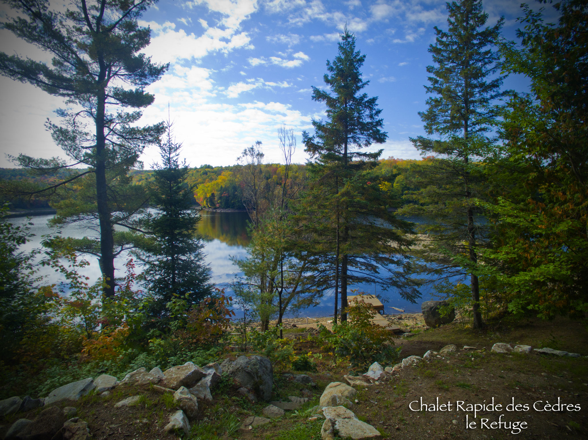Vue Chalet Le Refuge
