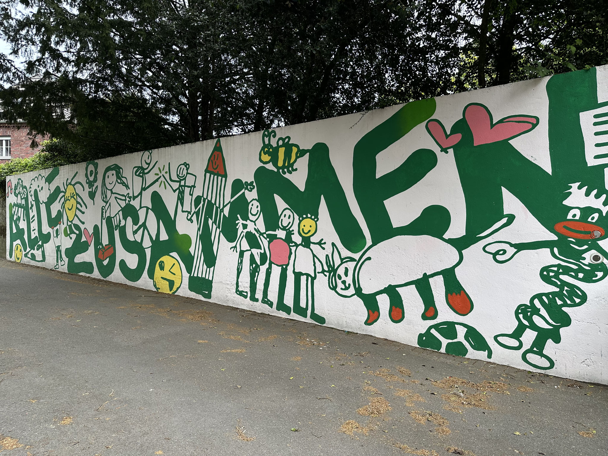 Schulgraffiti