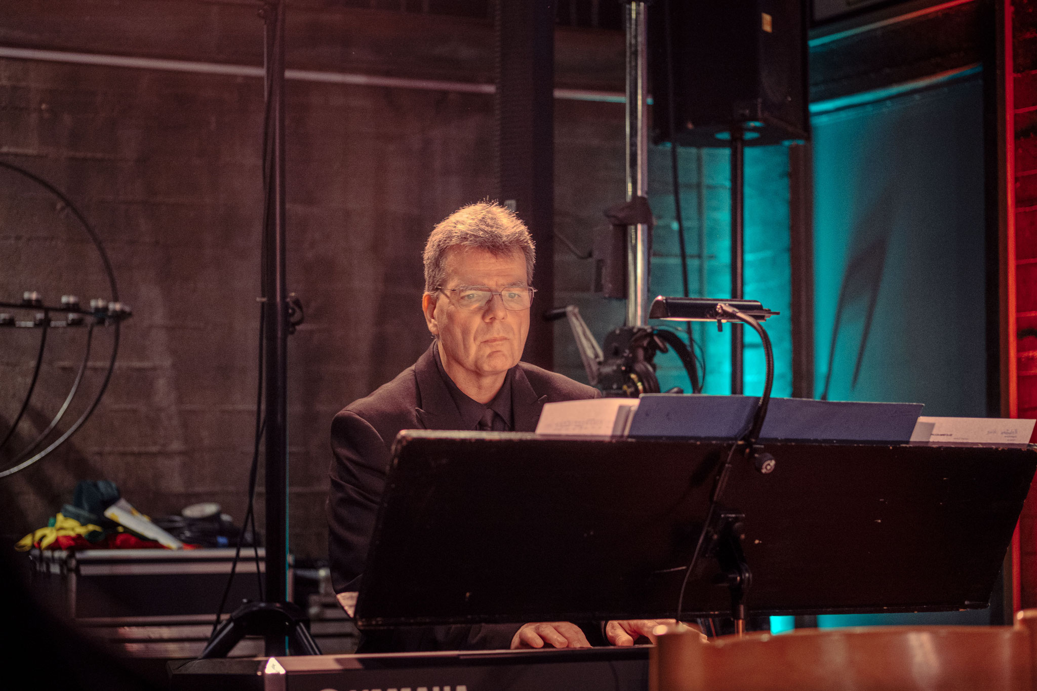 Christoph Greven am Klavier