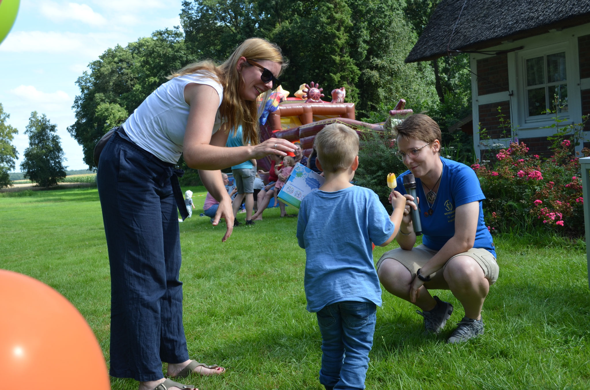 Preisverleihung vom Fünfkampf