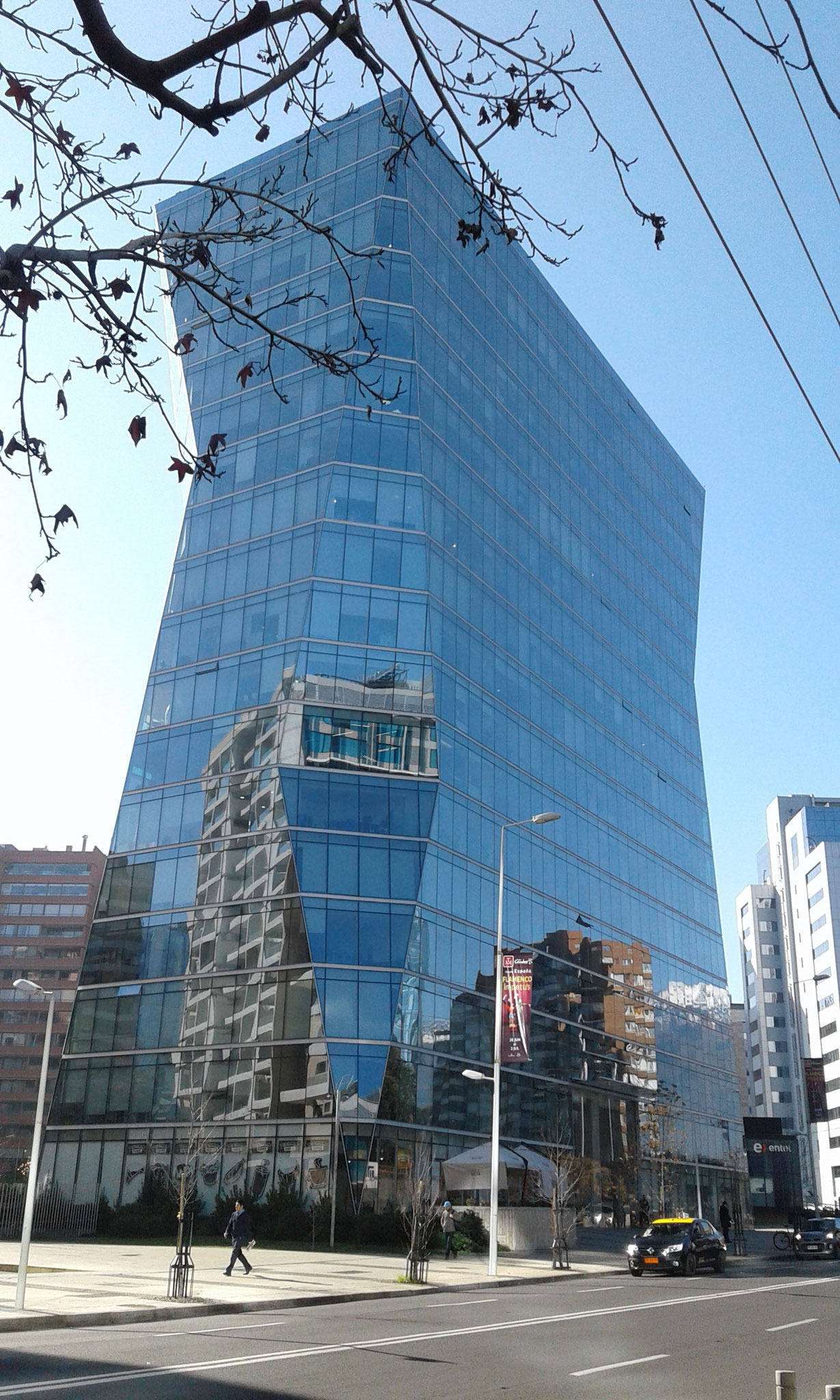 STOPRAY Vision 50, Edificio Quantum, Santiago, Chile