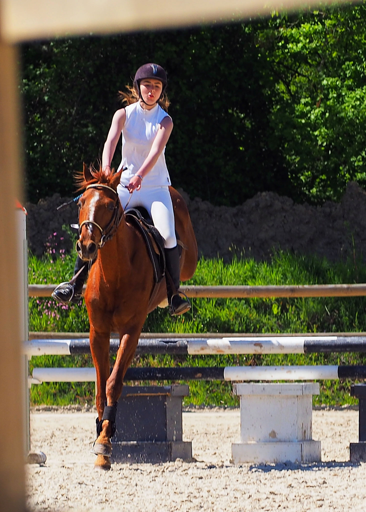 Marie B et steven en club 2 (90 cm) 