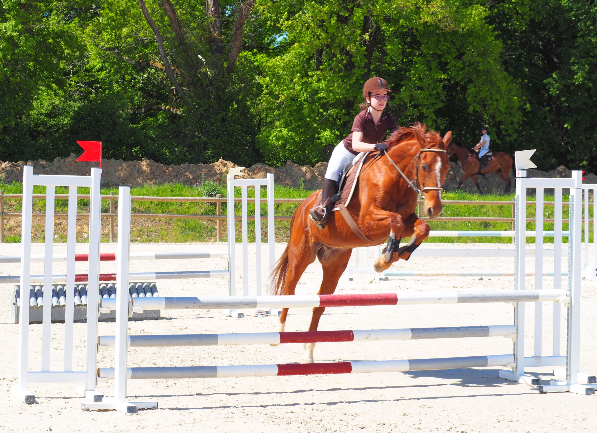  Bénédicte et Steven  en Club 2 (90 cm)