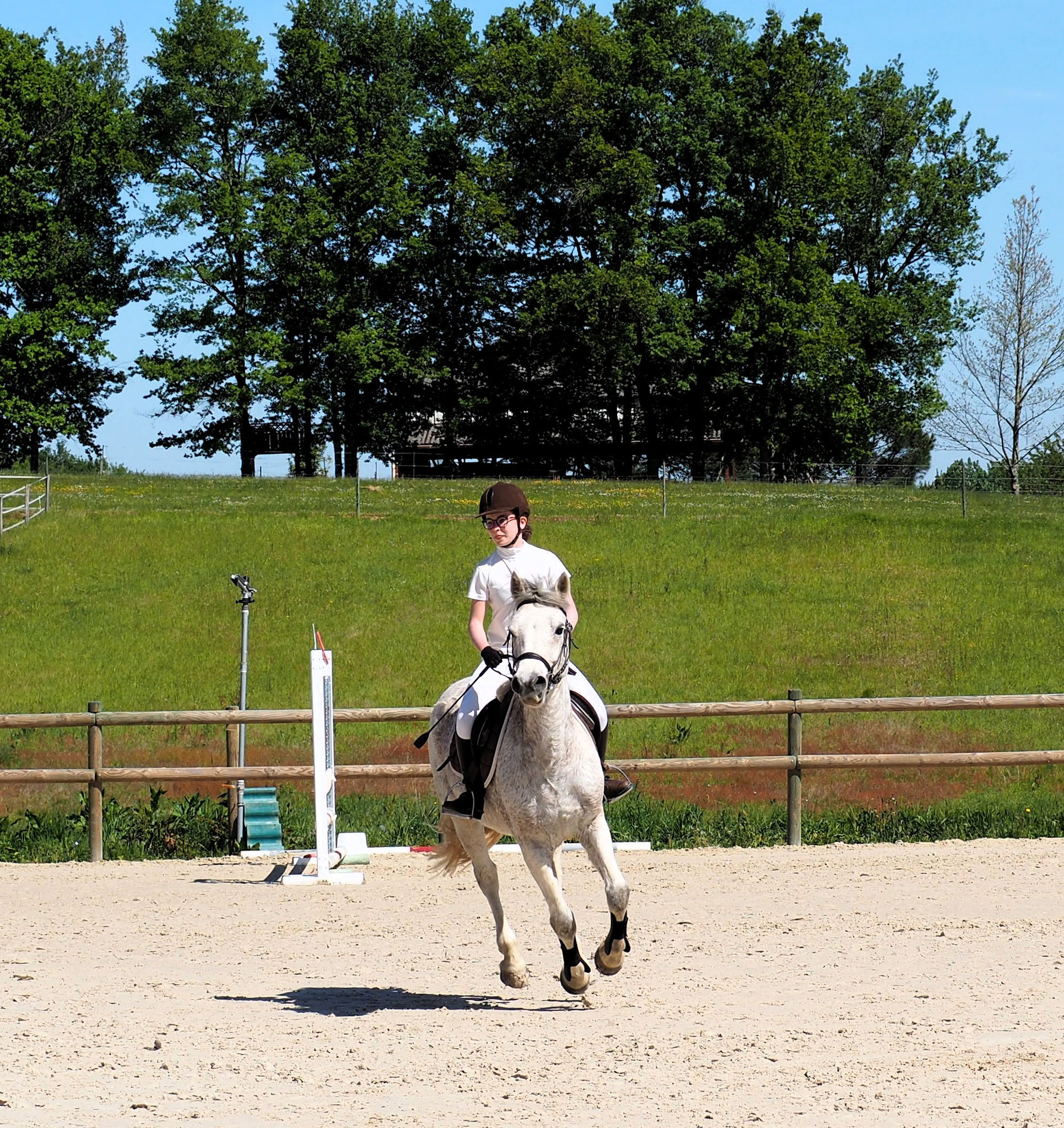 Bénédicte et Boy en club 3 (80 cm)