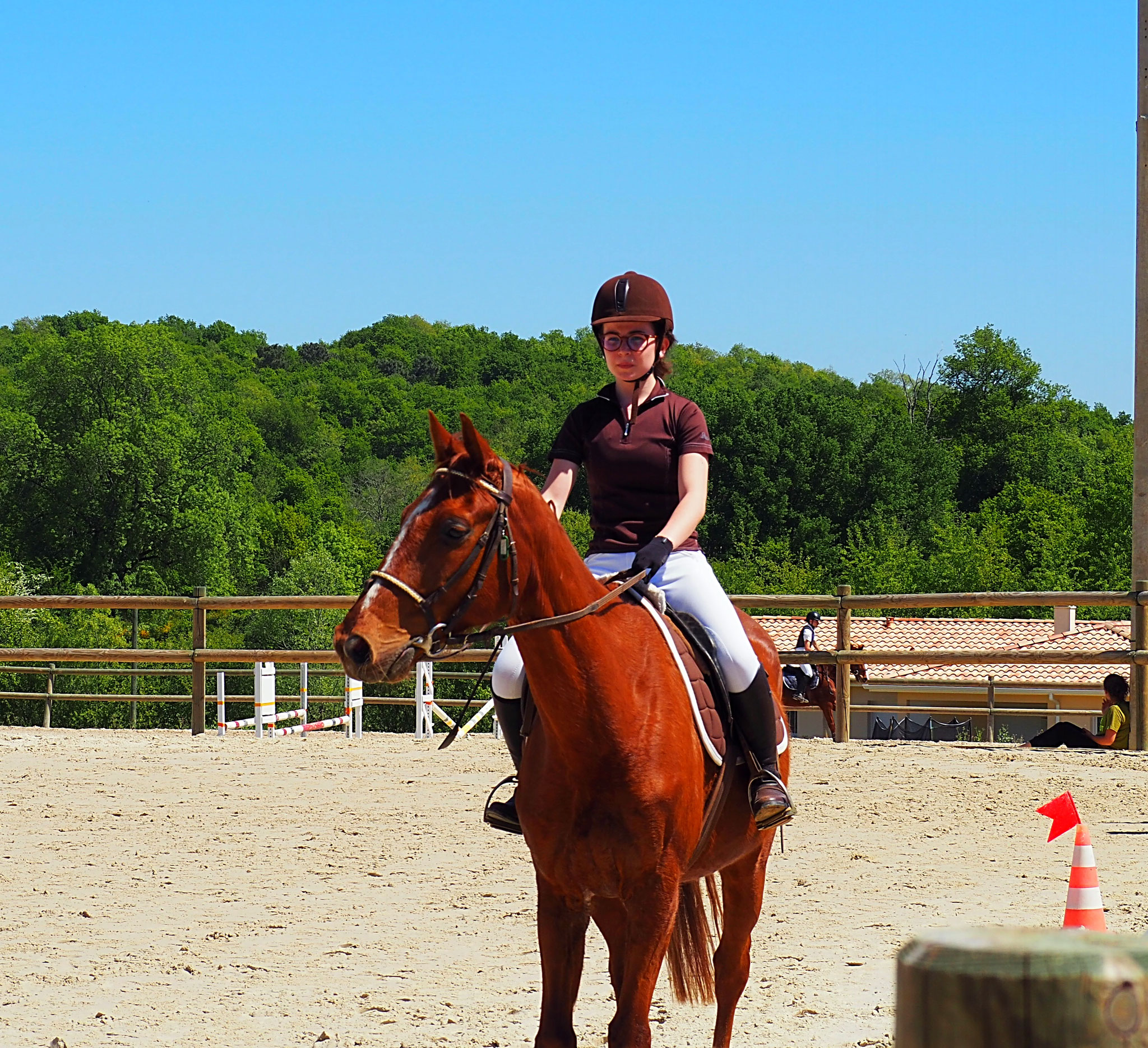  Bénédicte et Steven  en Club 2 (90 cm)