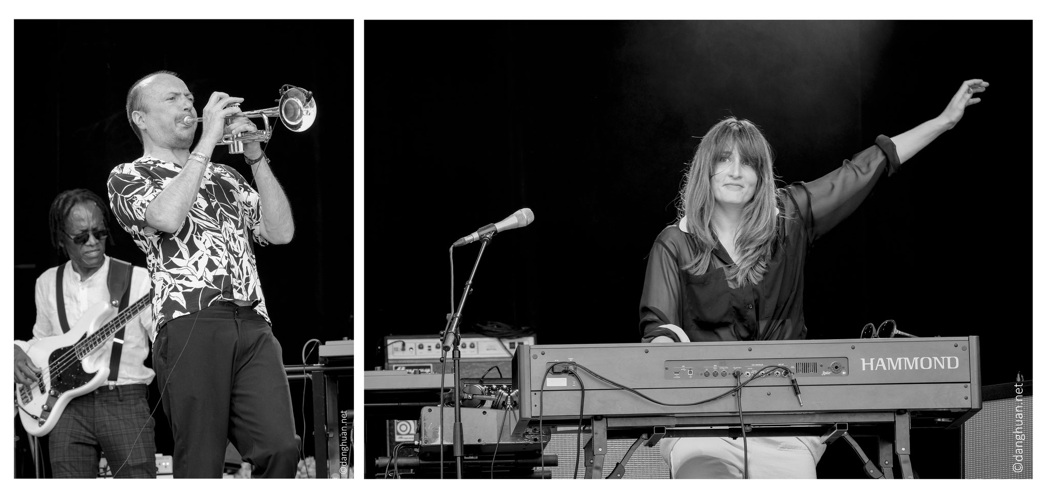 Fabrice Martinez - La Défense Jazz Festival Juin 2024, Clavier/voix: Bettina KEE