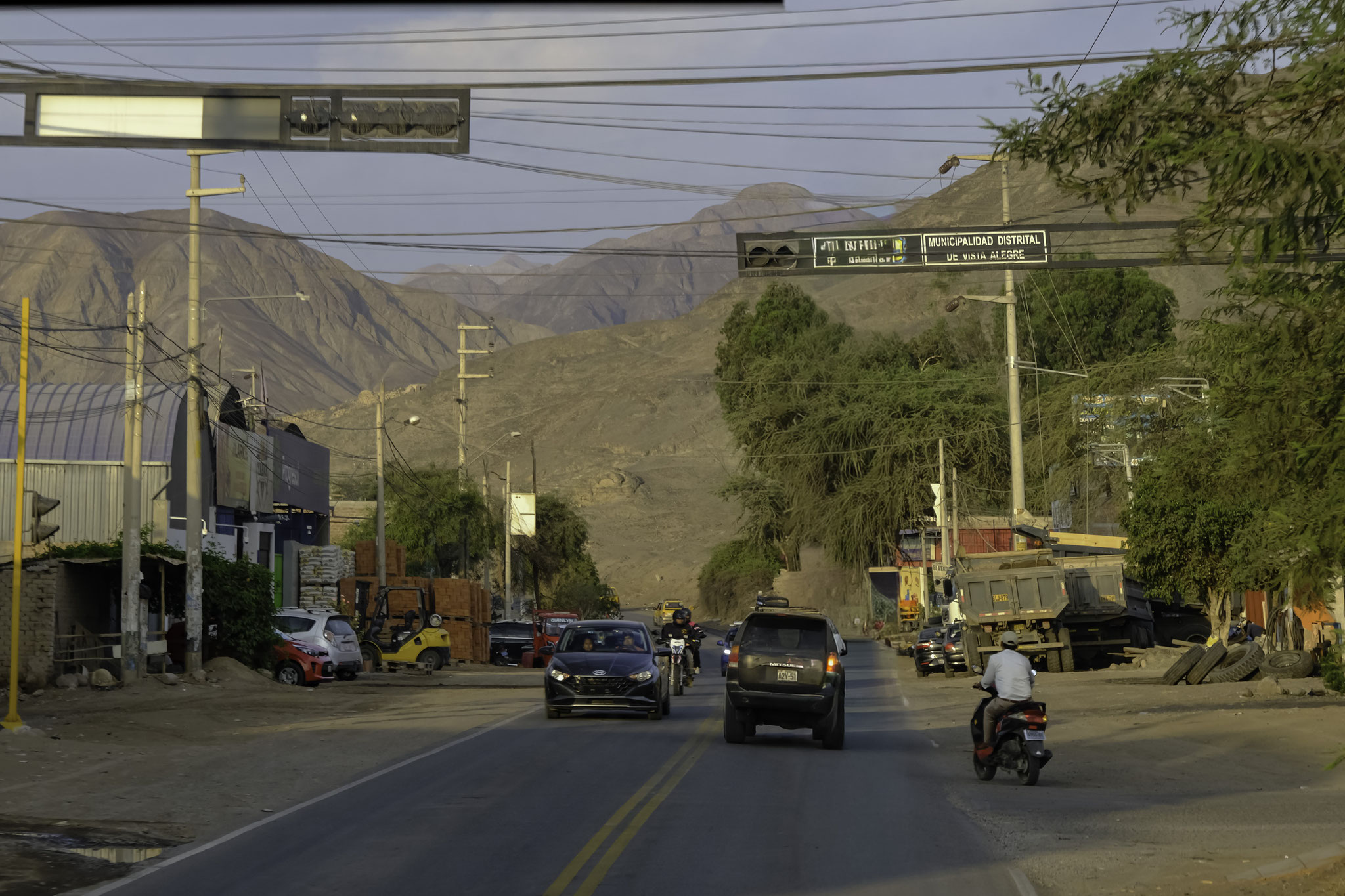 route vers Nasca