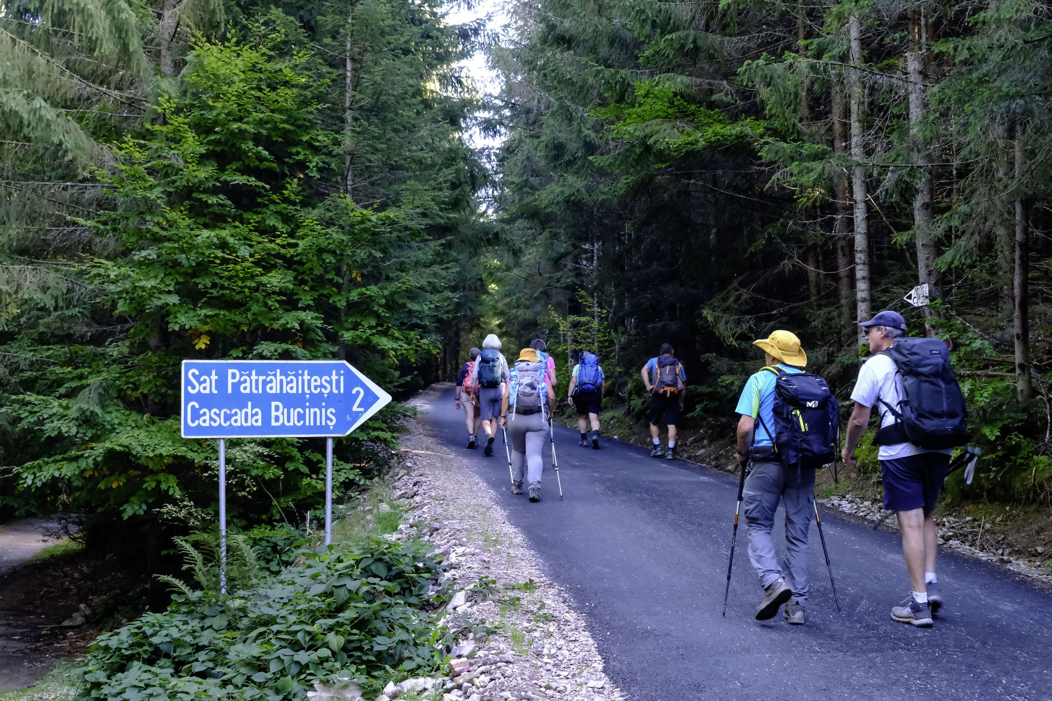 En route vers le village Patrahaitesti