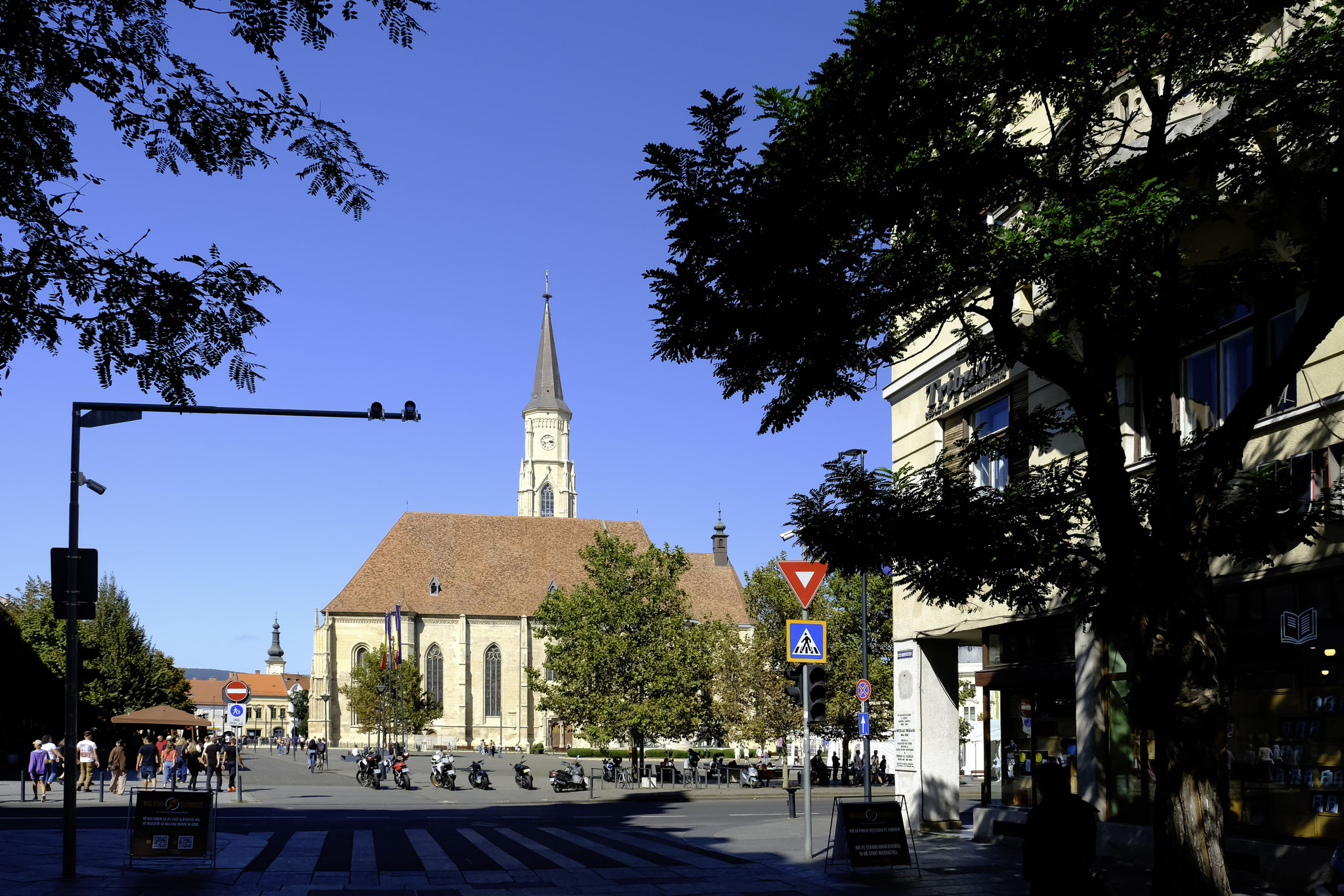 Vue vers Piata Inirii