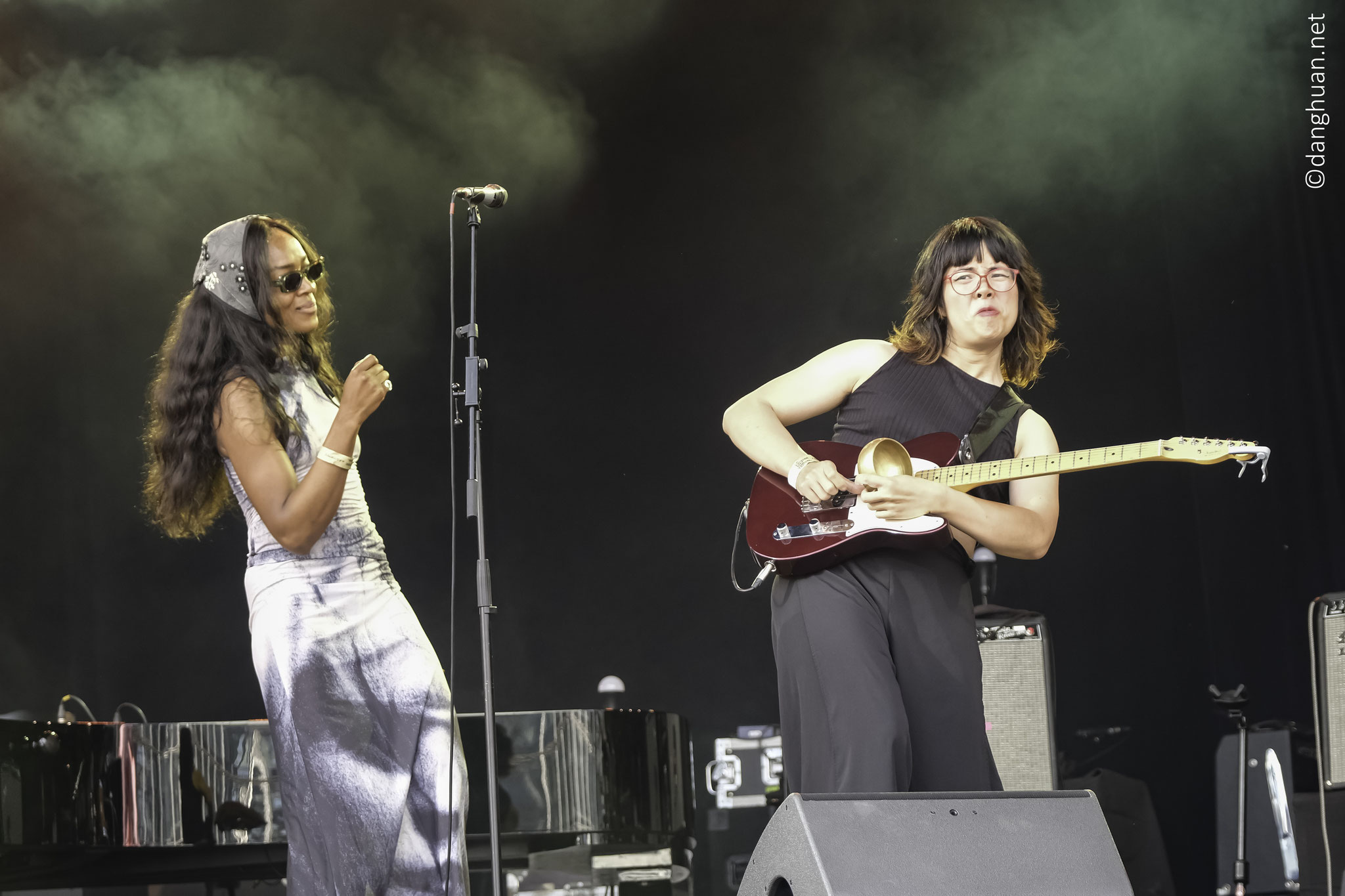 Celia Kameni - La Défense Jazz Festival Juin 2025, Huang Dee : guitare