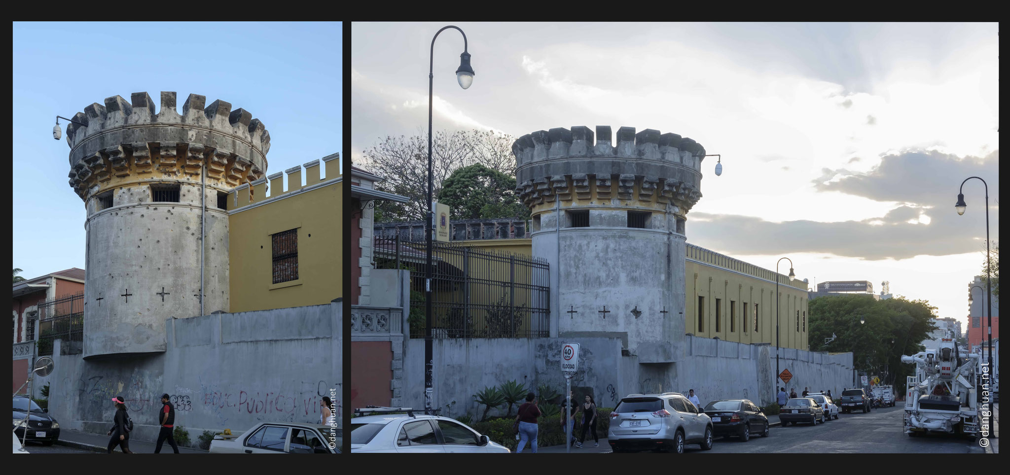 l'ancienne forteresse de San José où  l'armée fut abolie en 1848