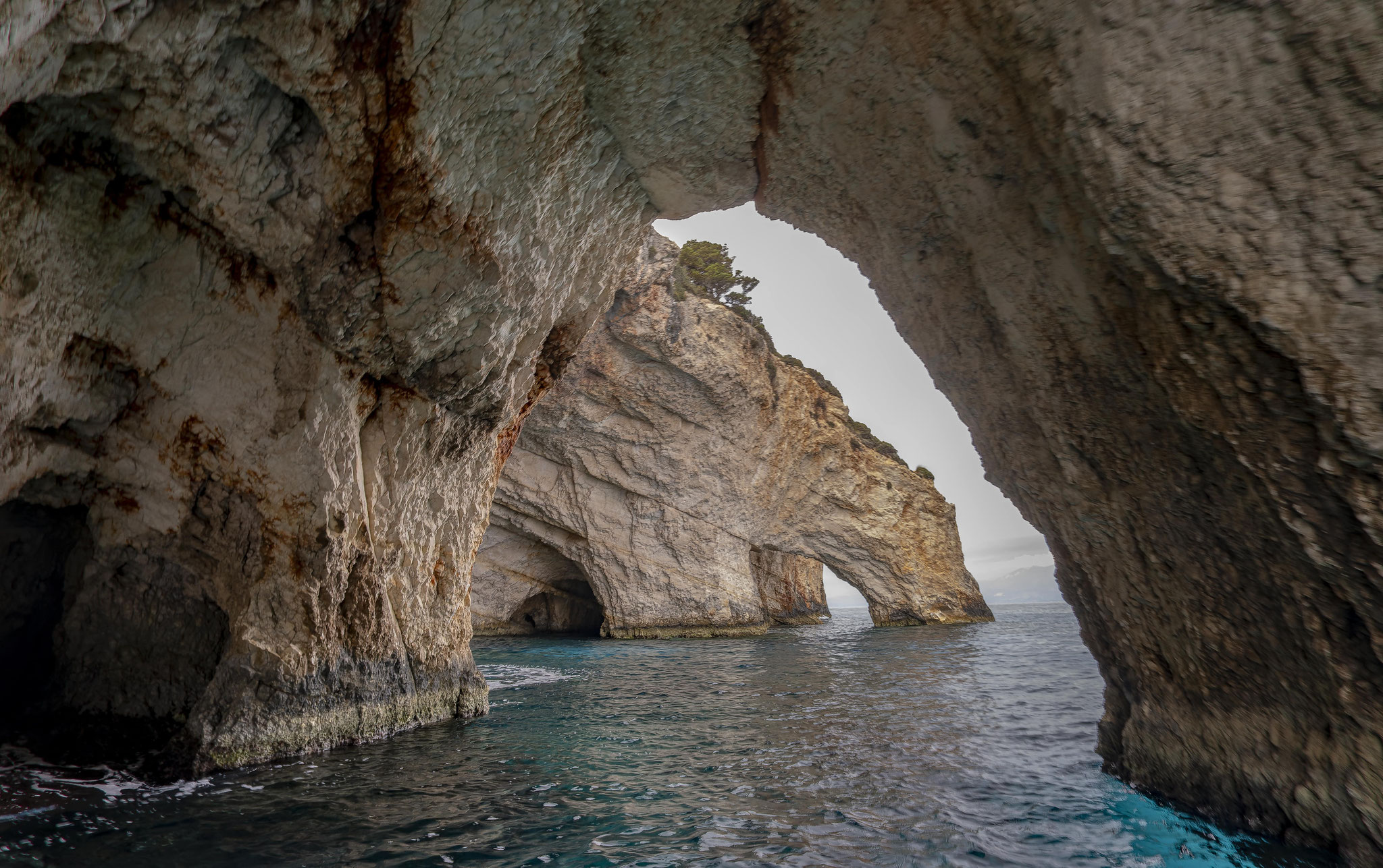 Blue Caves