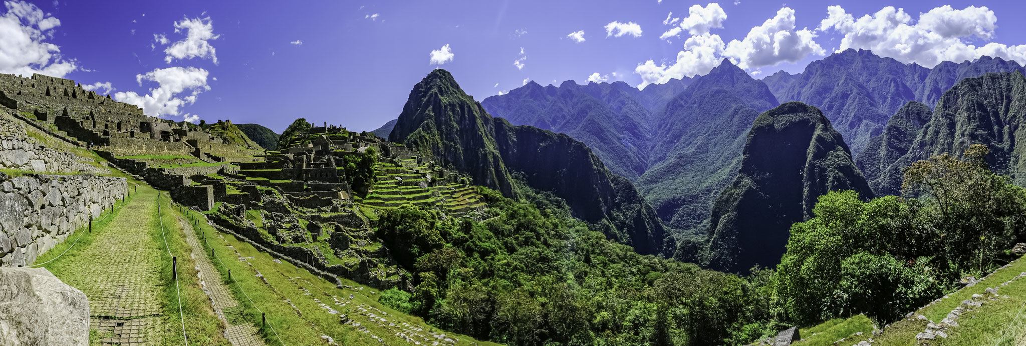 Pièce majeure de l'architecture inca, cette citadelle a résisté aux outrages du temps