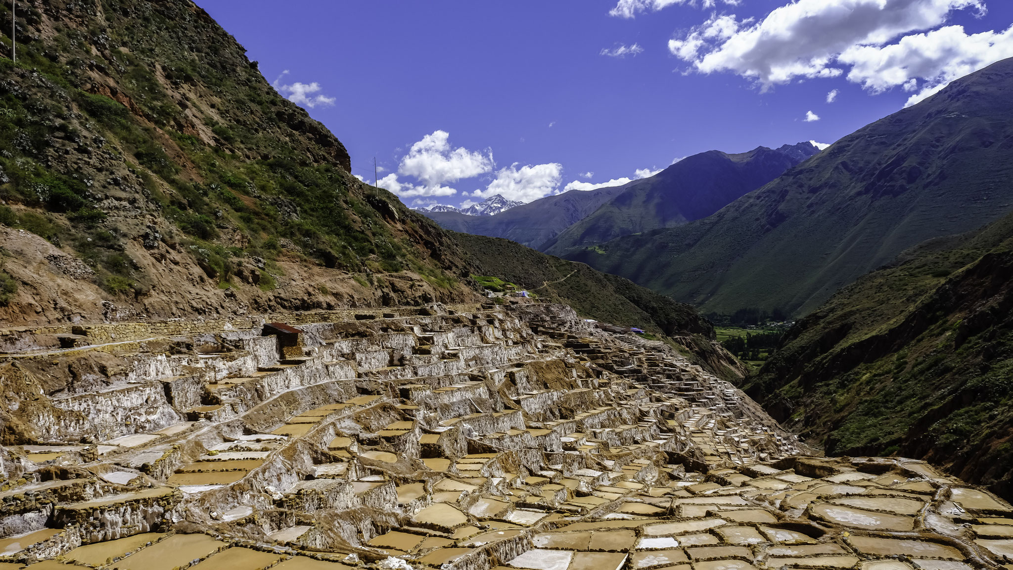 ces salines datent de l'époque pré-inca