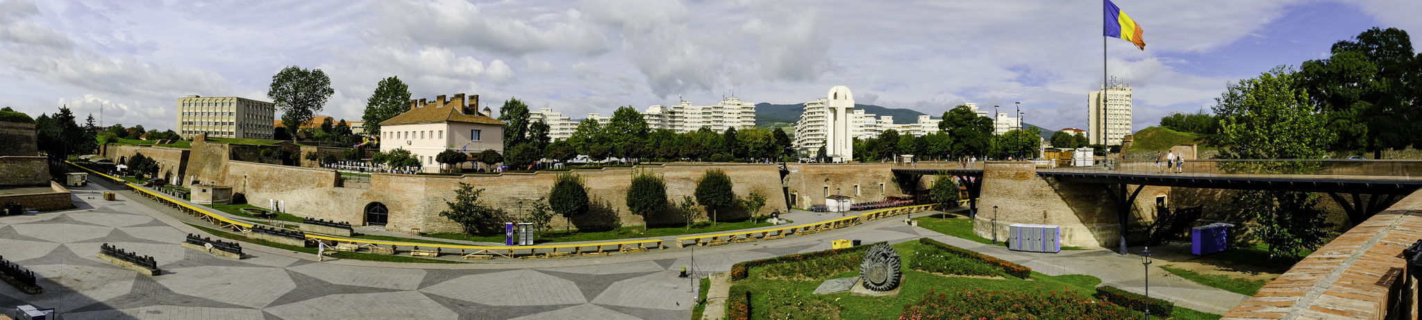 La forme de la citadelle, élément emblématique de l'architecture Vauban...
