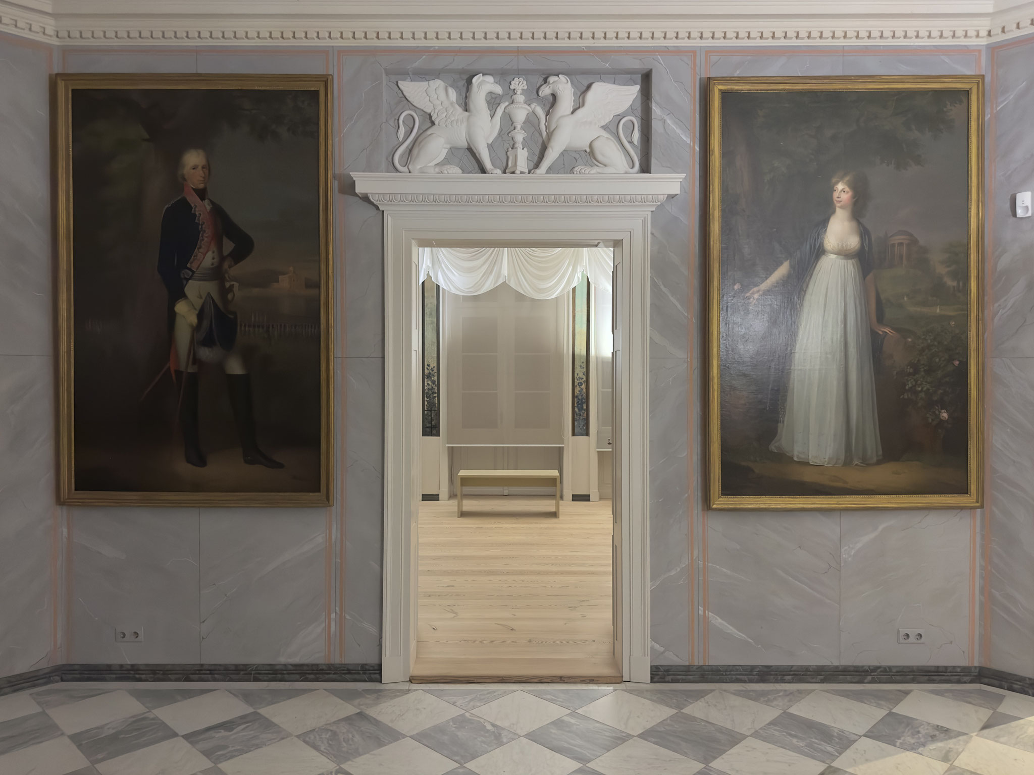 Vestibül Schloss Paretz