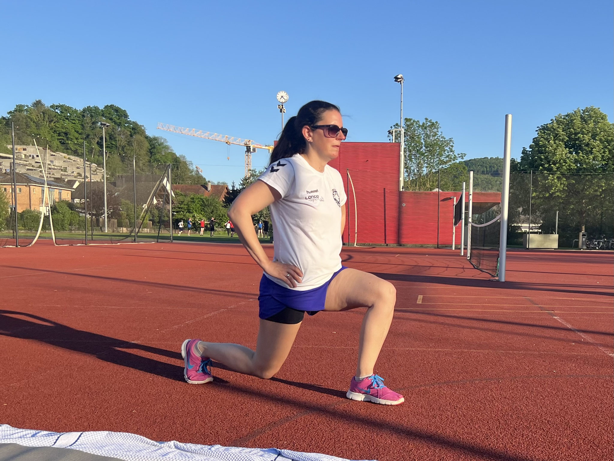 Andrea bringt uns zum Schwitzen