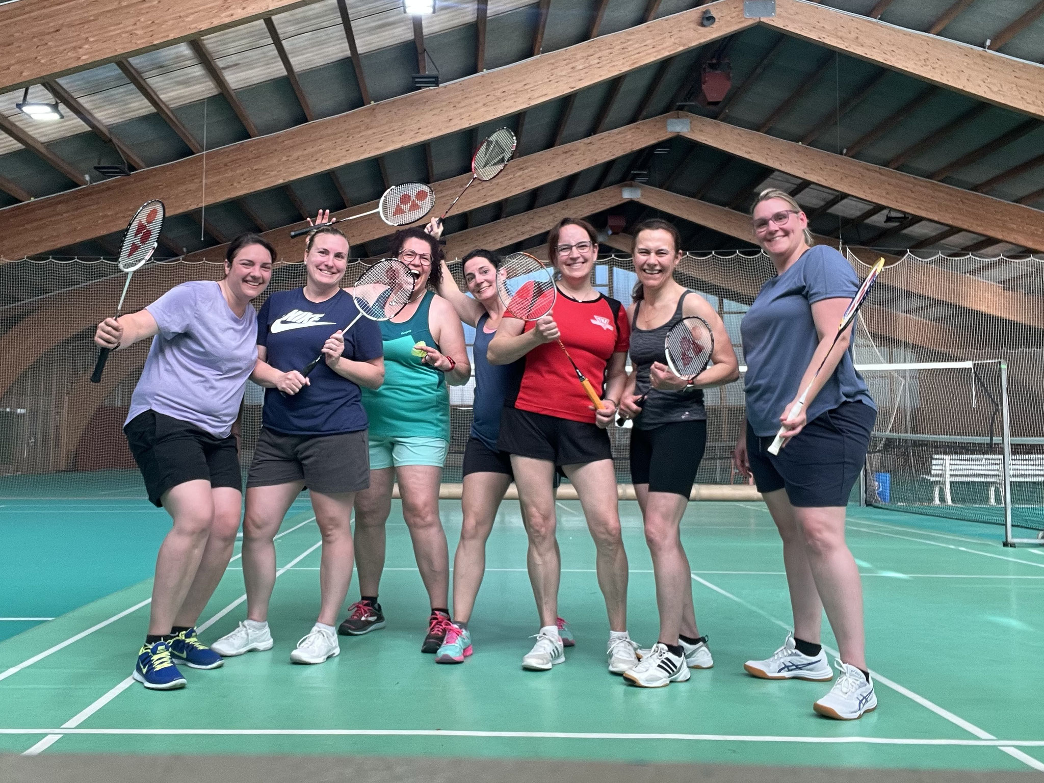 Sommerprogramm 2025: Badmingtonteam