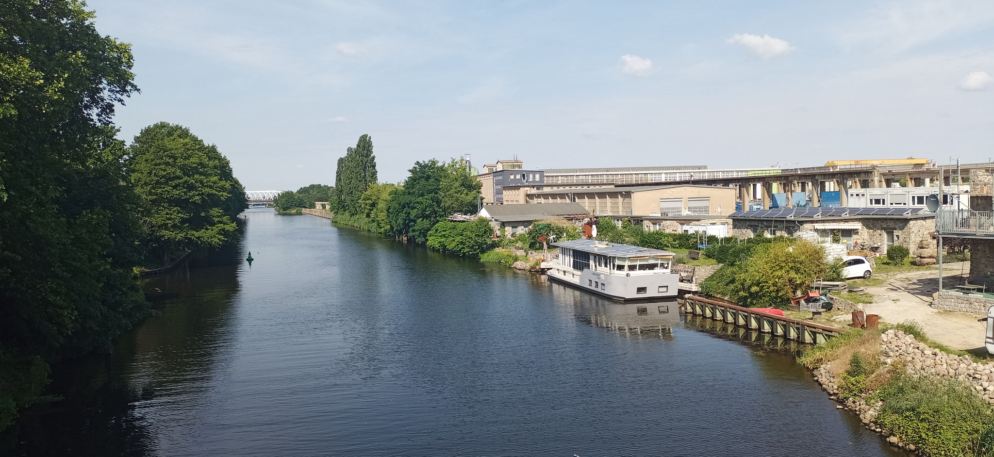 Teltowkanal - mündet in die Dahme