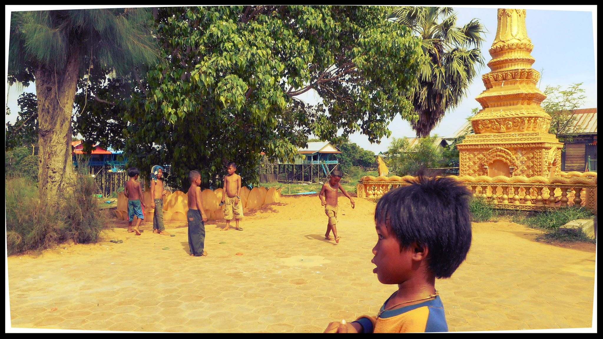 Kompong Pluk, Cambodge, juillet 2016