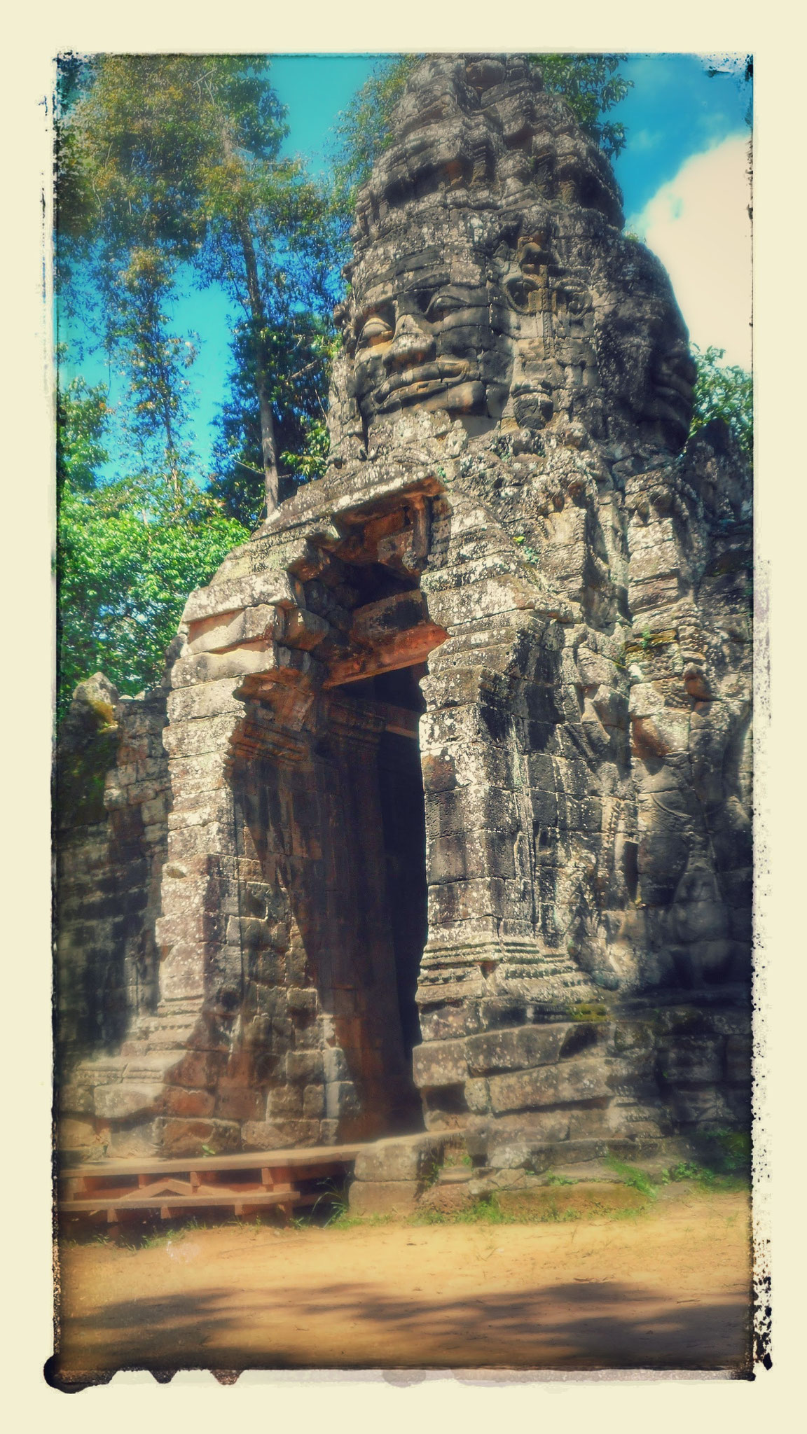 Angkor, Siem Reap, Cambodge, juillet 2016