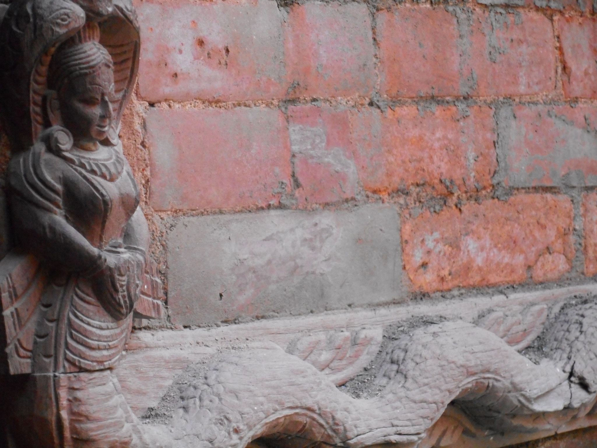 Durbar square, Kathmandu, Népal, Août 2016
