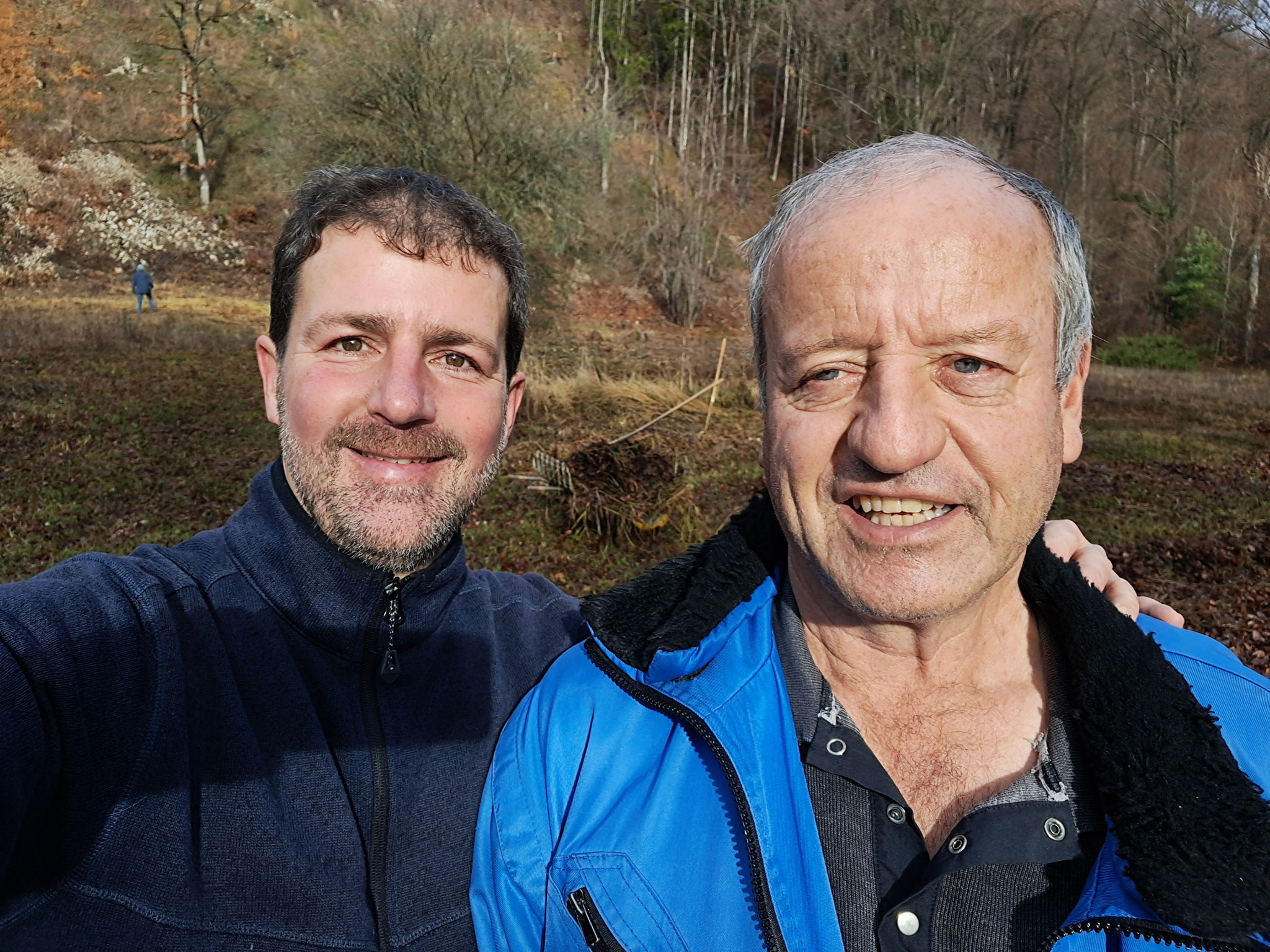 Unsere zwei Vorstände Sven Kremer und Bernd Wolfer - Ein Selfie gehört dazu!