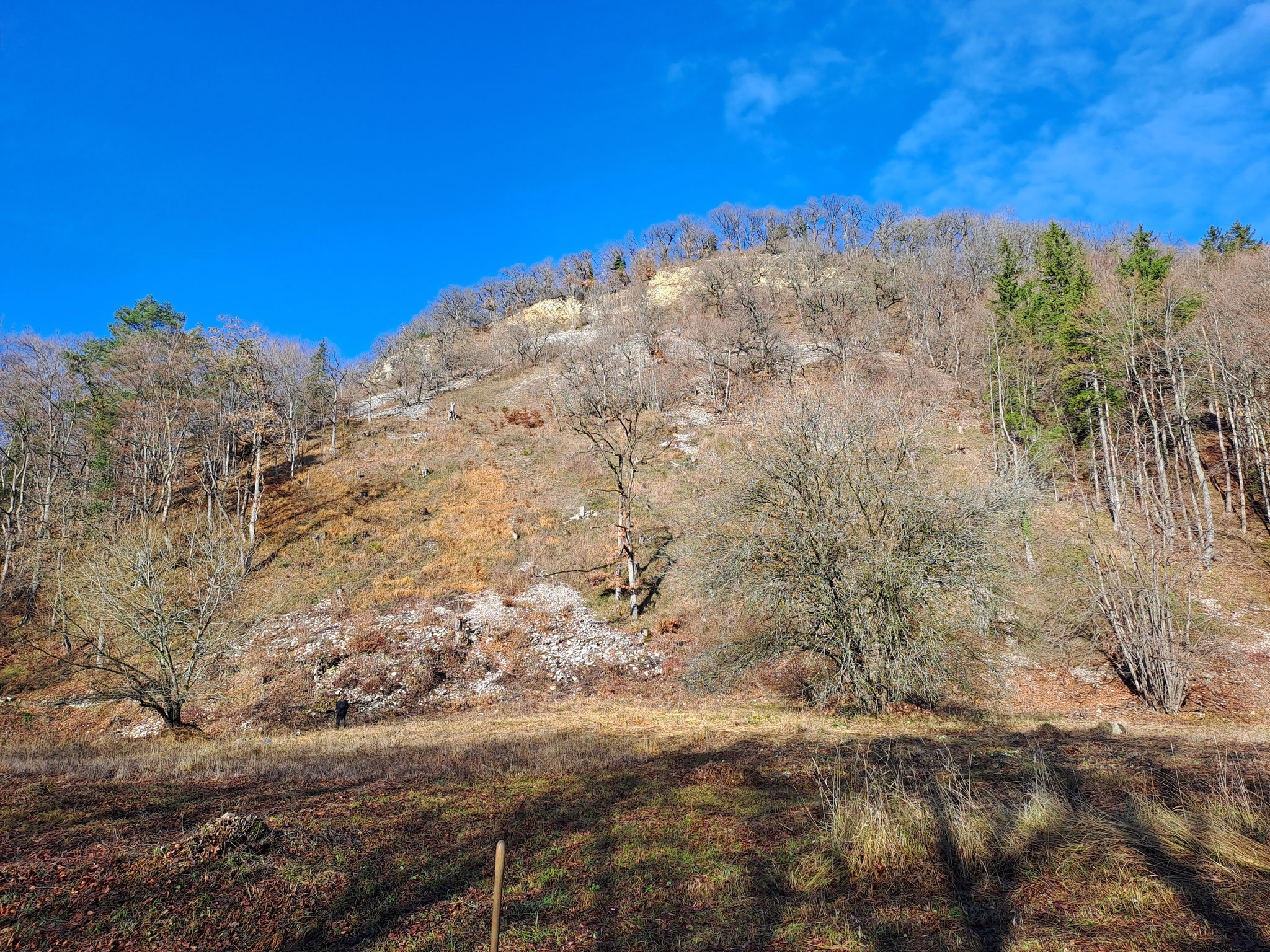 Der Kalkofen bei herrlichem Winterwetter