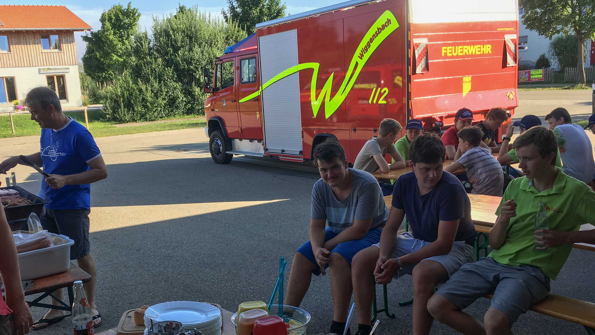 24.07.2019 Jugendfeuerwehr Ermengerst - Grillen bei der FFW