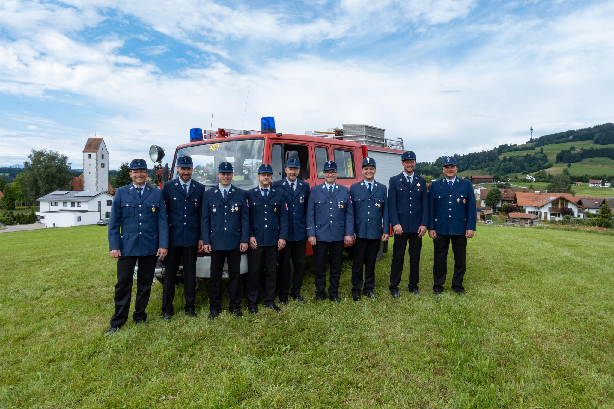 Freiwillige Feuerwehr Ermengerst - Vorstandschaft, Gruppenführer, Kommandanten