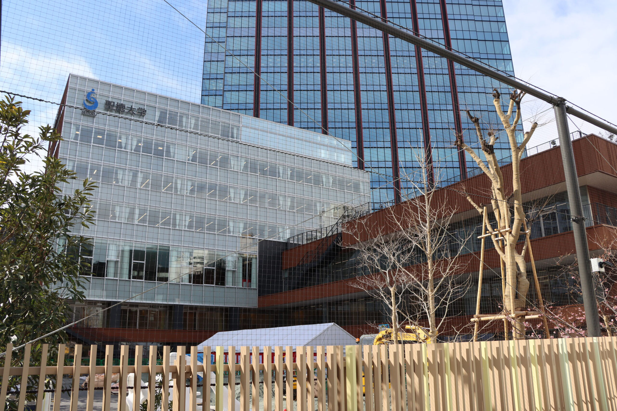 聖徳大学三田キャンパス新校舎･新園舎
