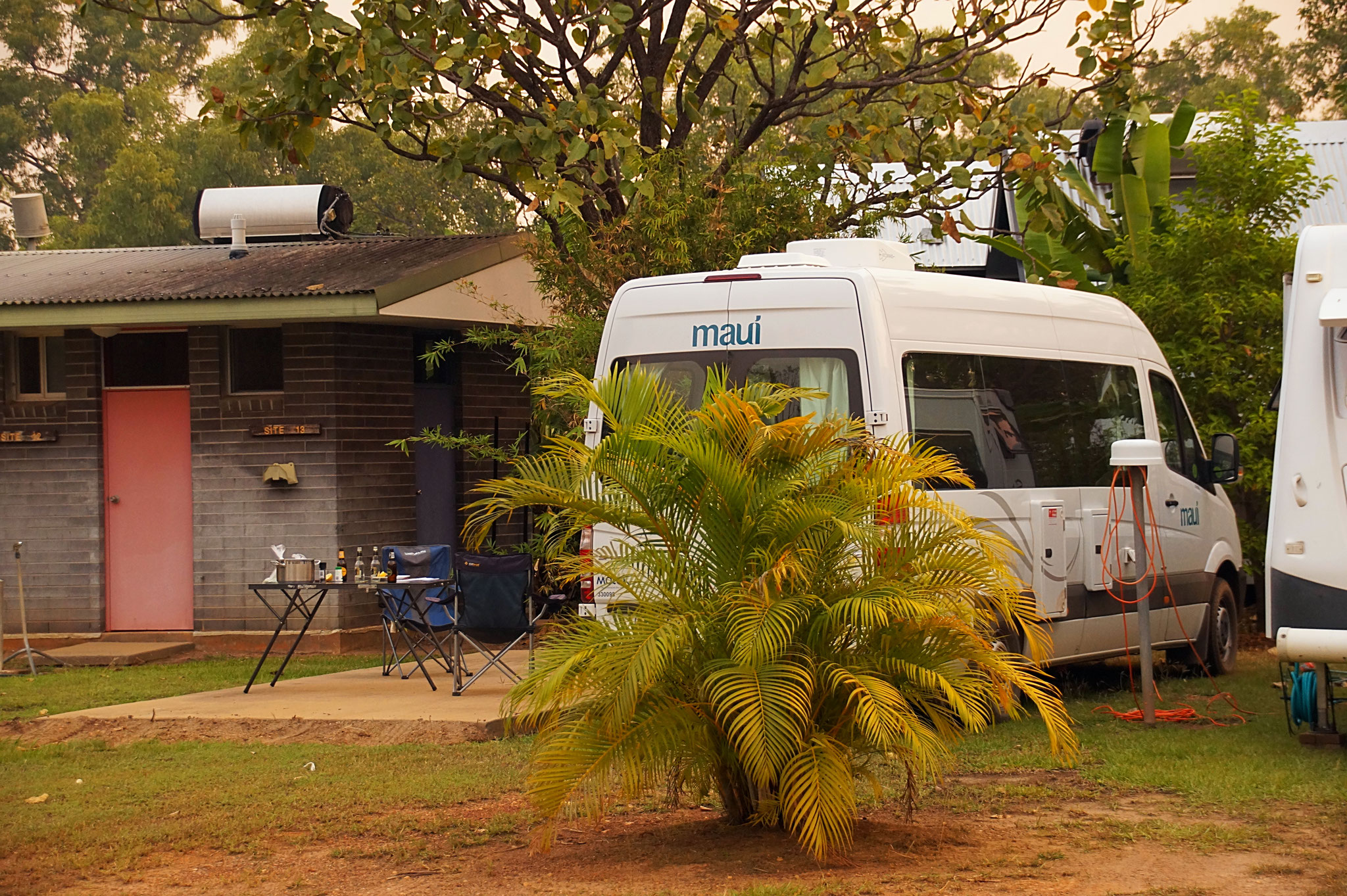 Jabiru Campground, Powered Site, ensuite.