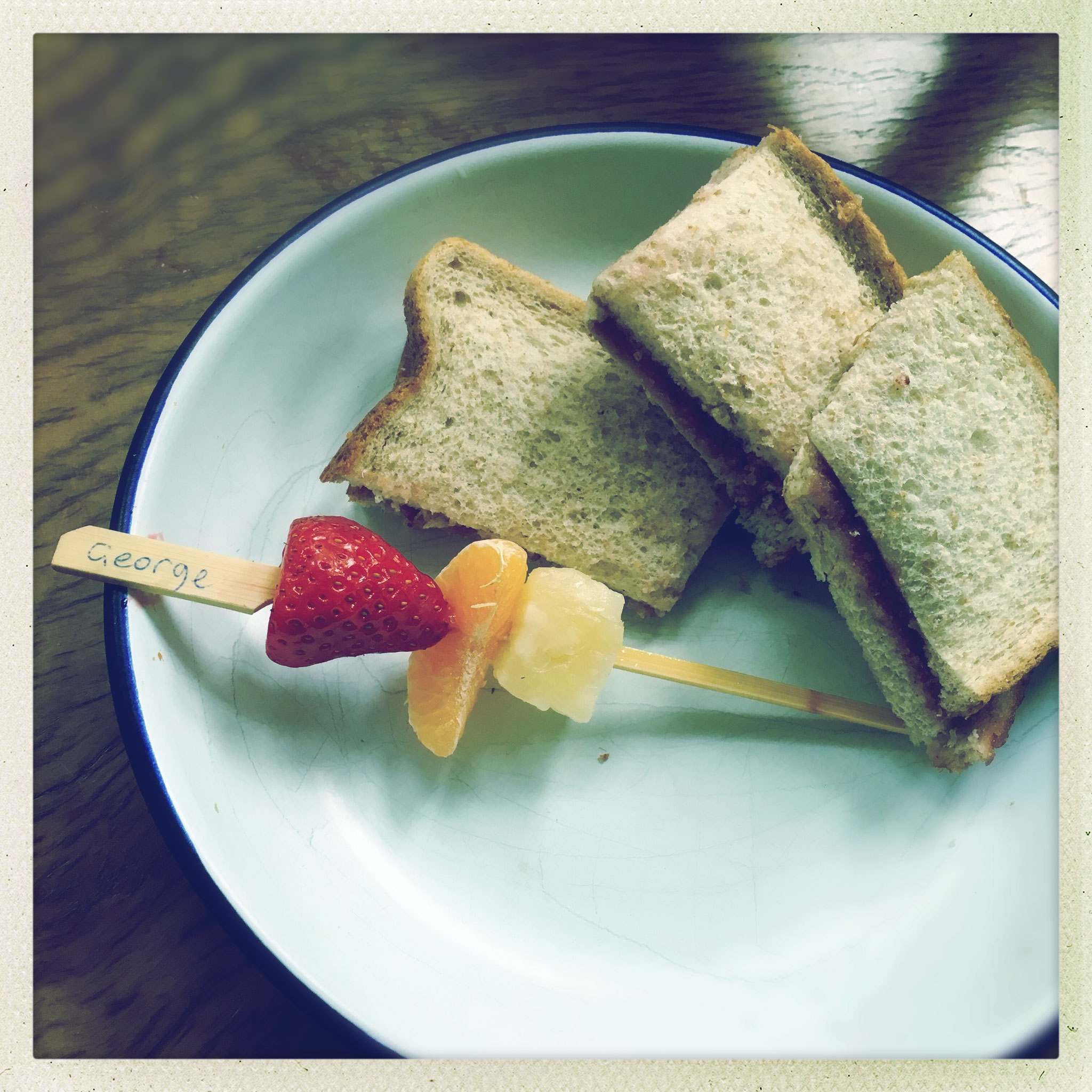 Jam sandwiches Dulwich Village Preschool